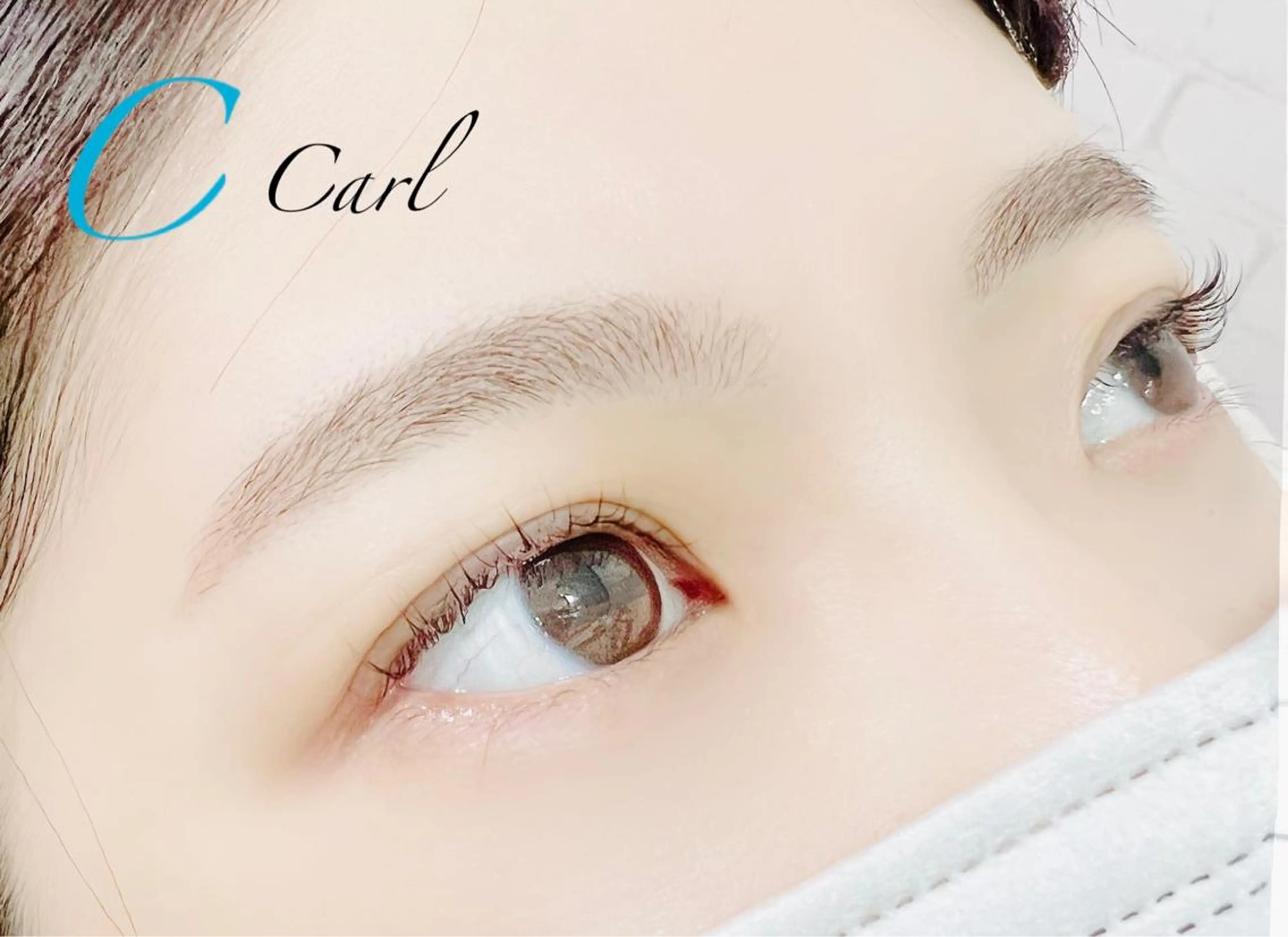 マツエク・マツパ ケラチンラッシュリフト バインドロック Cカール キュート フラットラッシュ マツパ eyelash presh yukaのマツエク・マツパデザイン