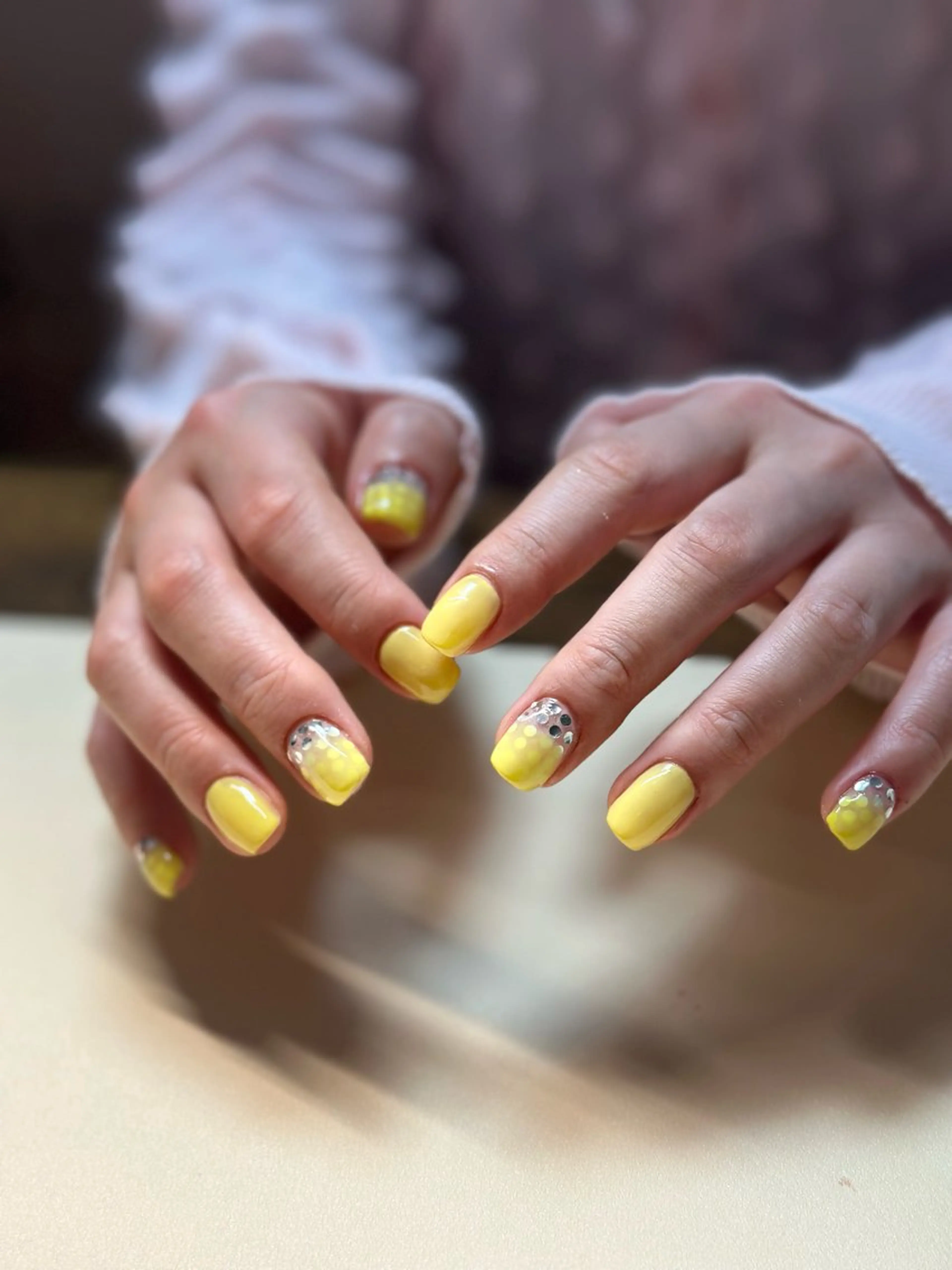 ネイル ホログラムネイル ラメ(グリッター) ハンドネイル つめピリカ きさらのネイルデザイン