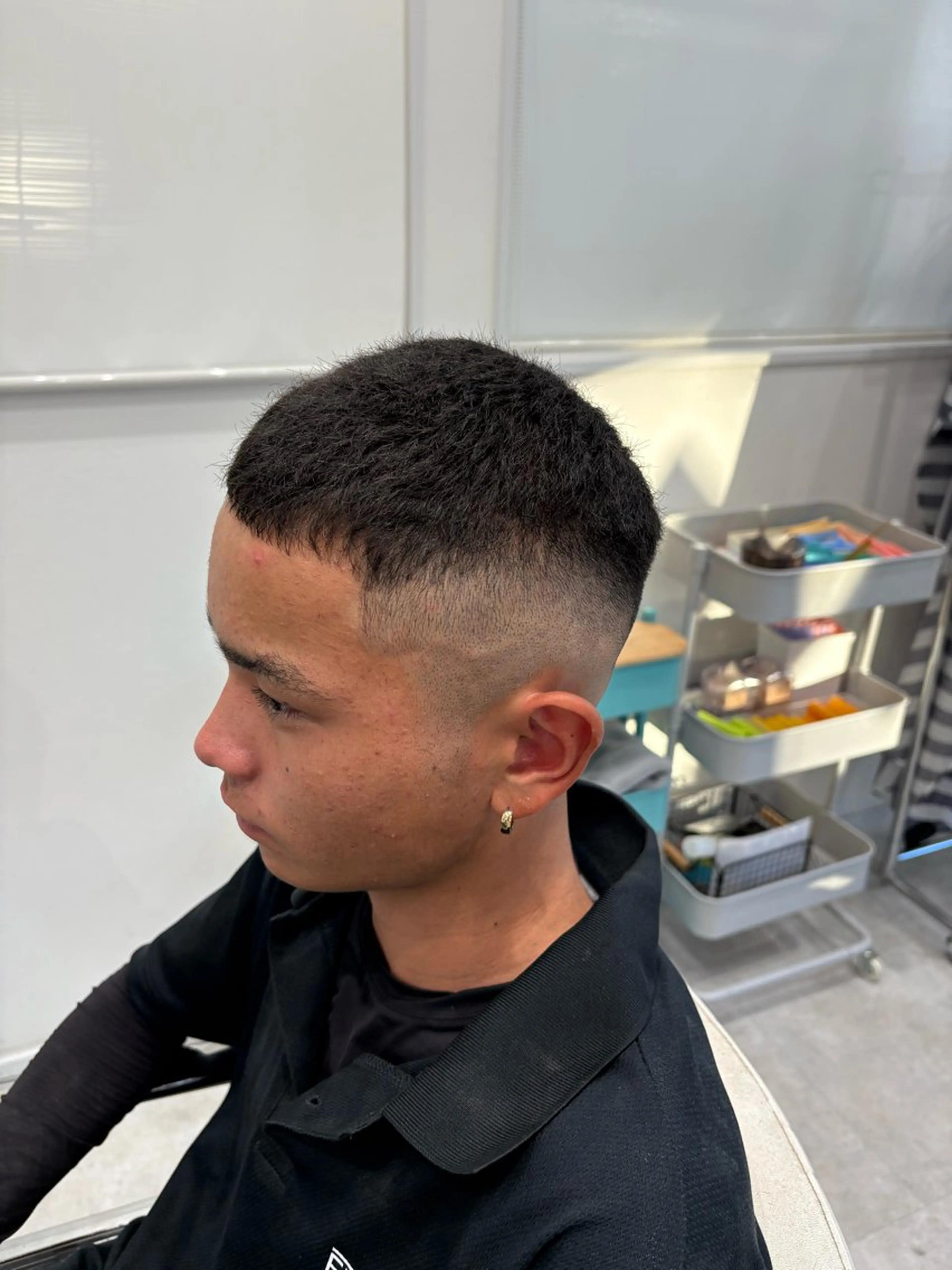 ショート メンズ カット パーマ 本間 颯太のヘアスタイル