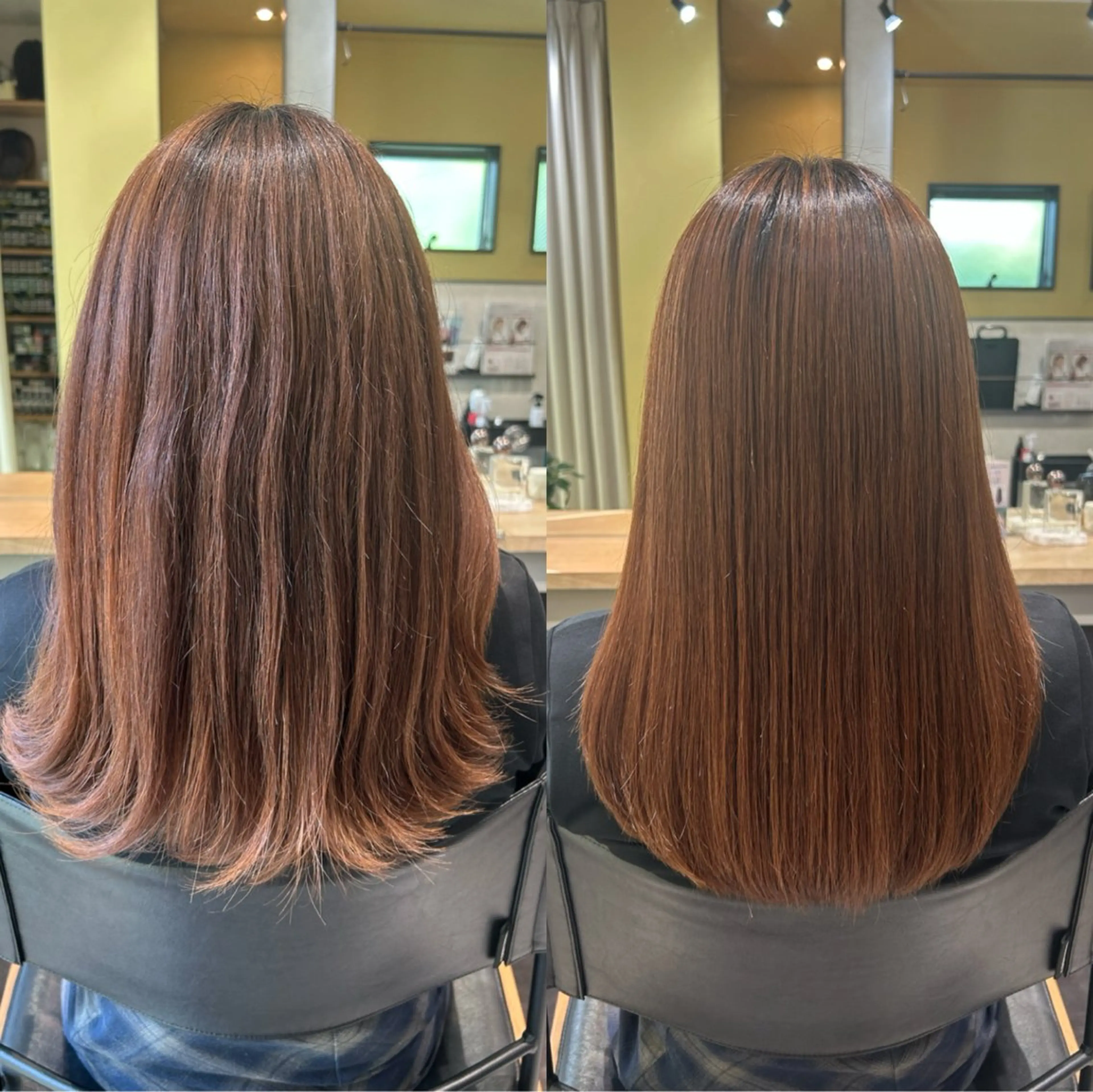 ロング パーマ 髪質改善 ストレートパーマ カット 縮毛矯正 トリートメント ハブヘアー ハブヘアーのヘアスタイル