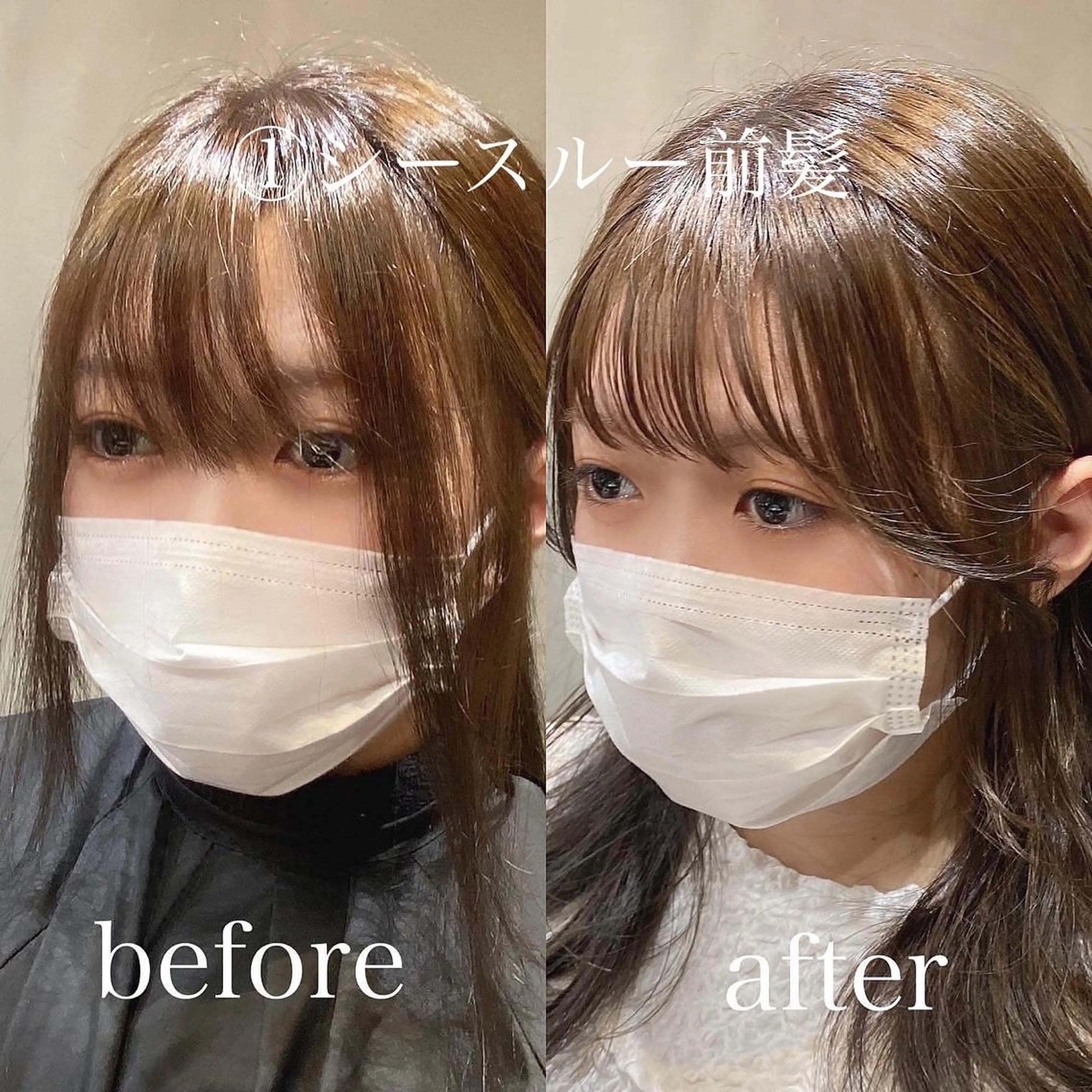 ミディアム カラー 岩崎 昭憲のヘアスタイル