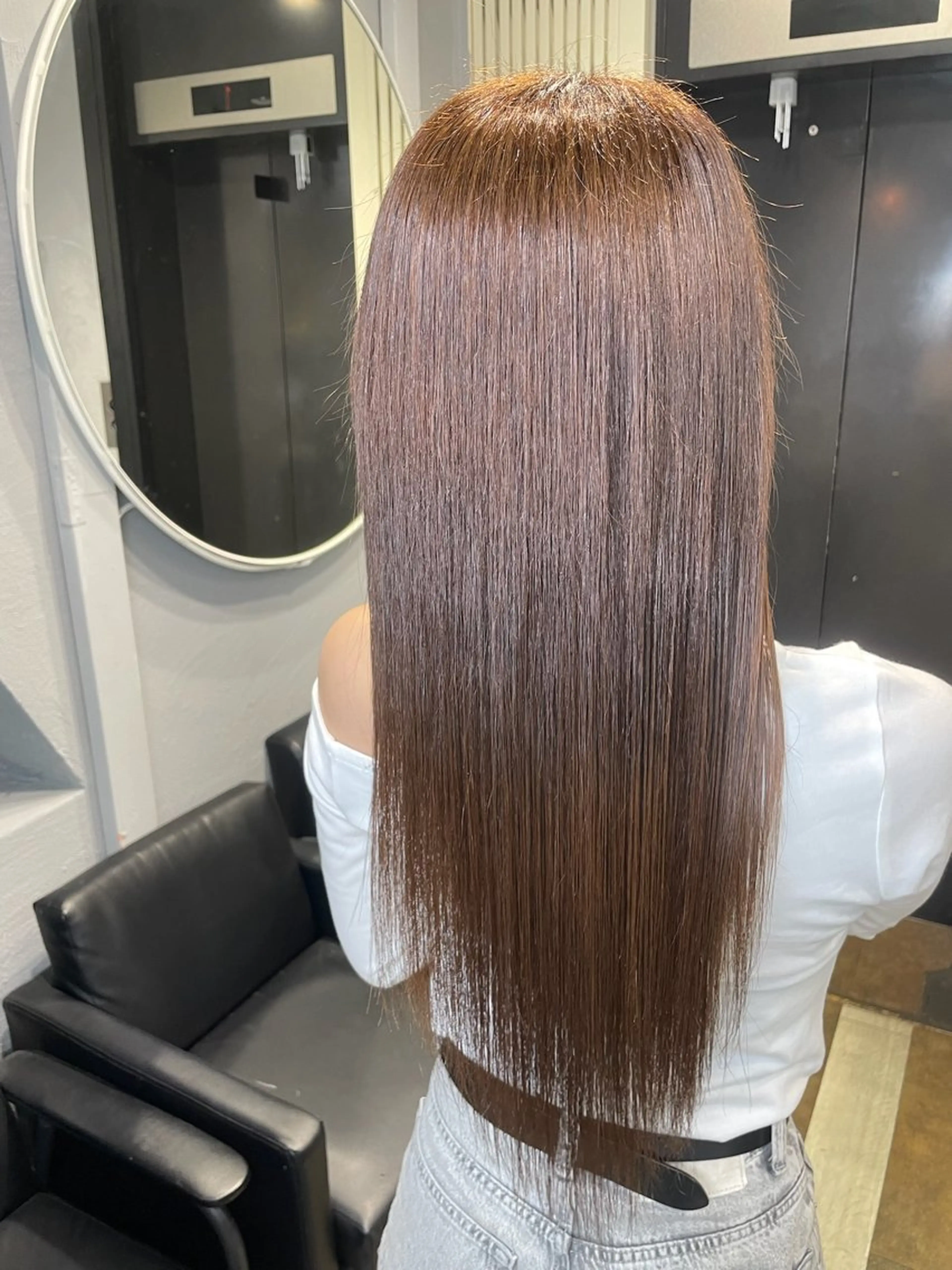 ☀️天神エリア最安値☀️ナチュラル縮毛矯正+2stepトリートメント（ナノスチームトリートメント）の写真