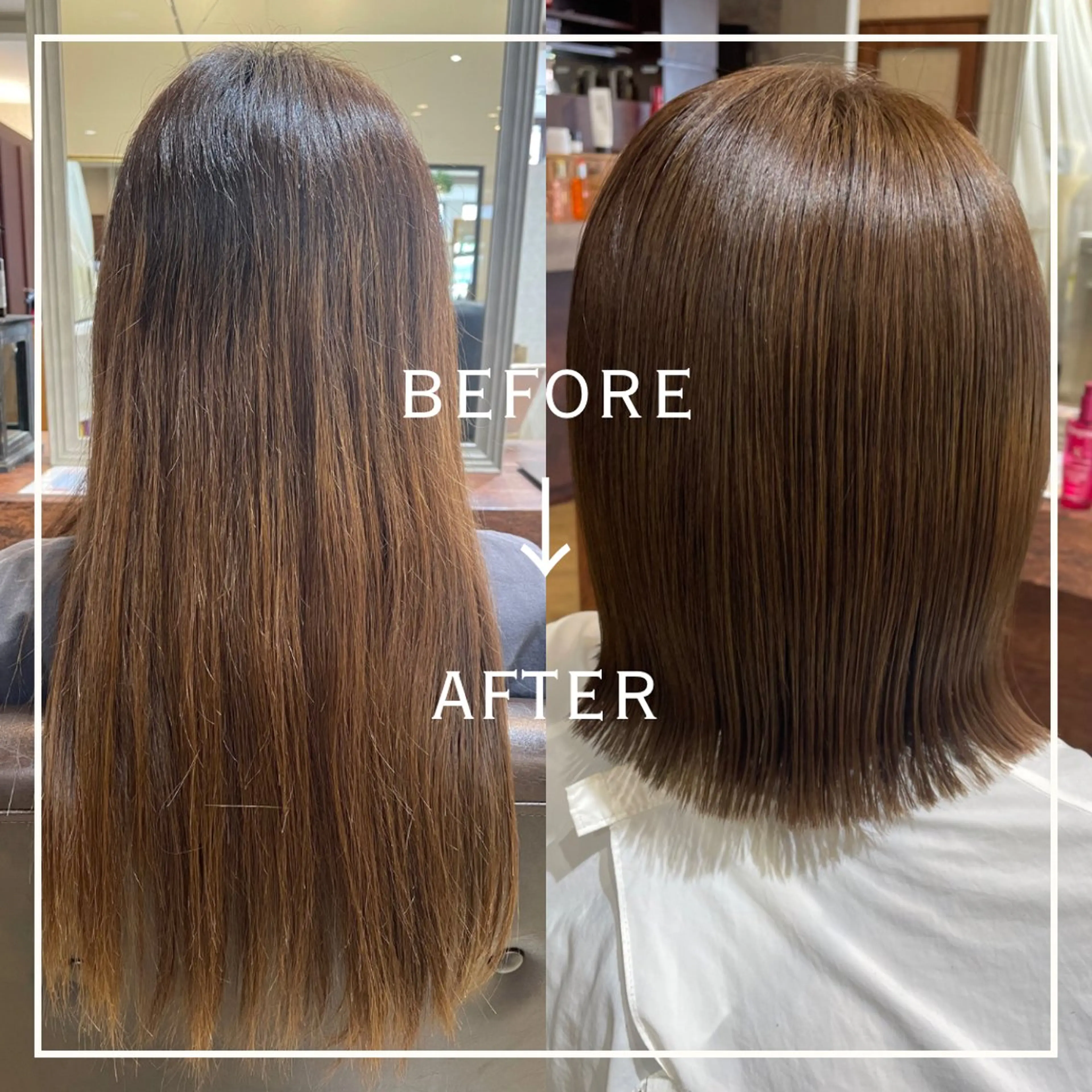 ミディアム カラー ✂️ママ美容師✂️ カワノのヘアスタイル