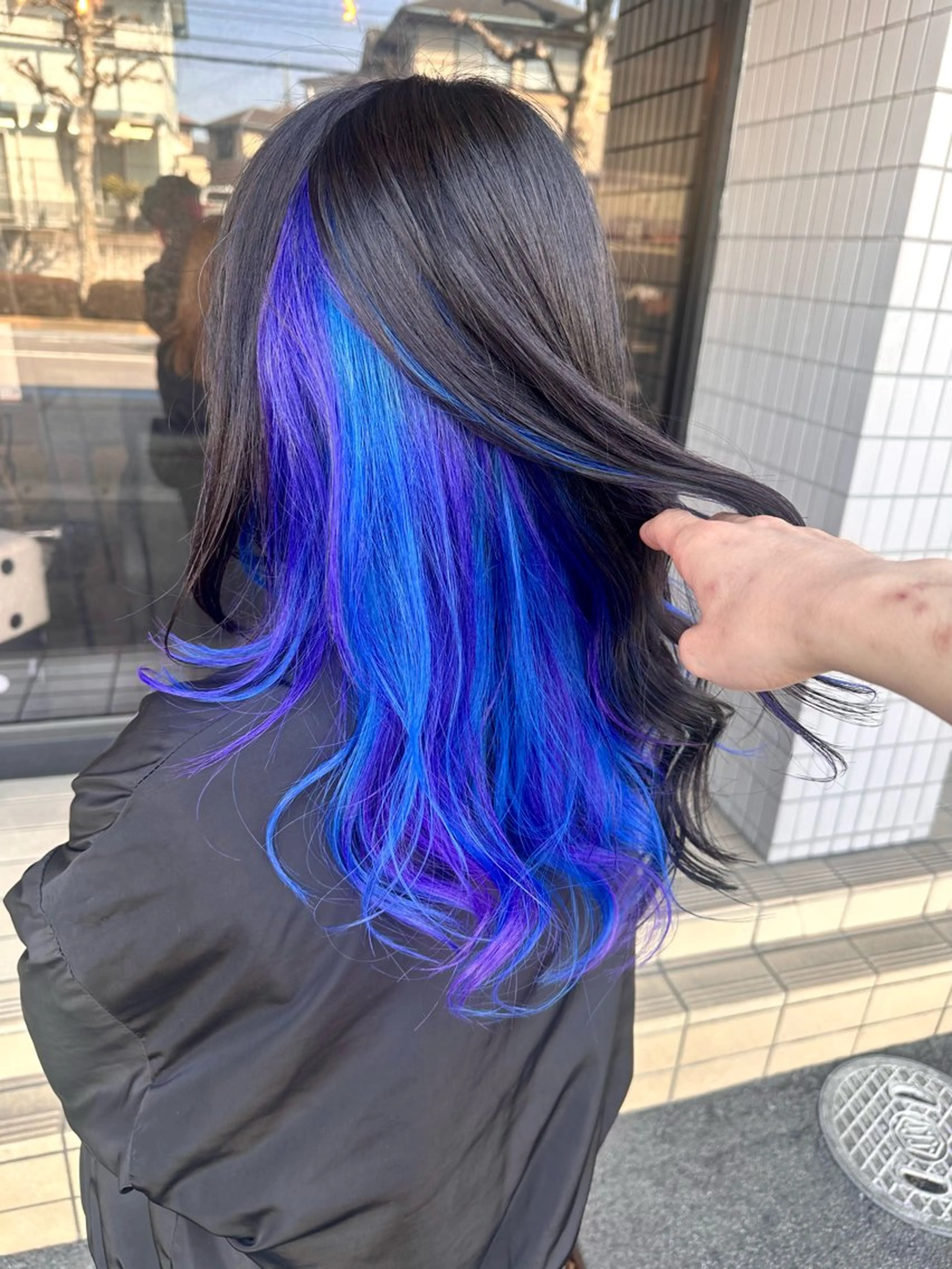 セミロング タカツド ユウキのヘアスタイル