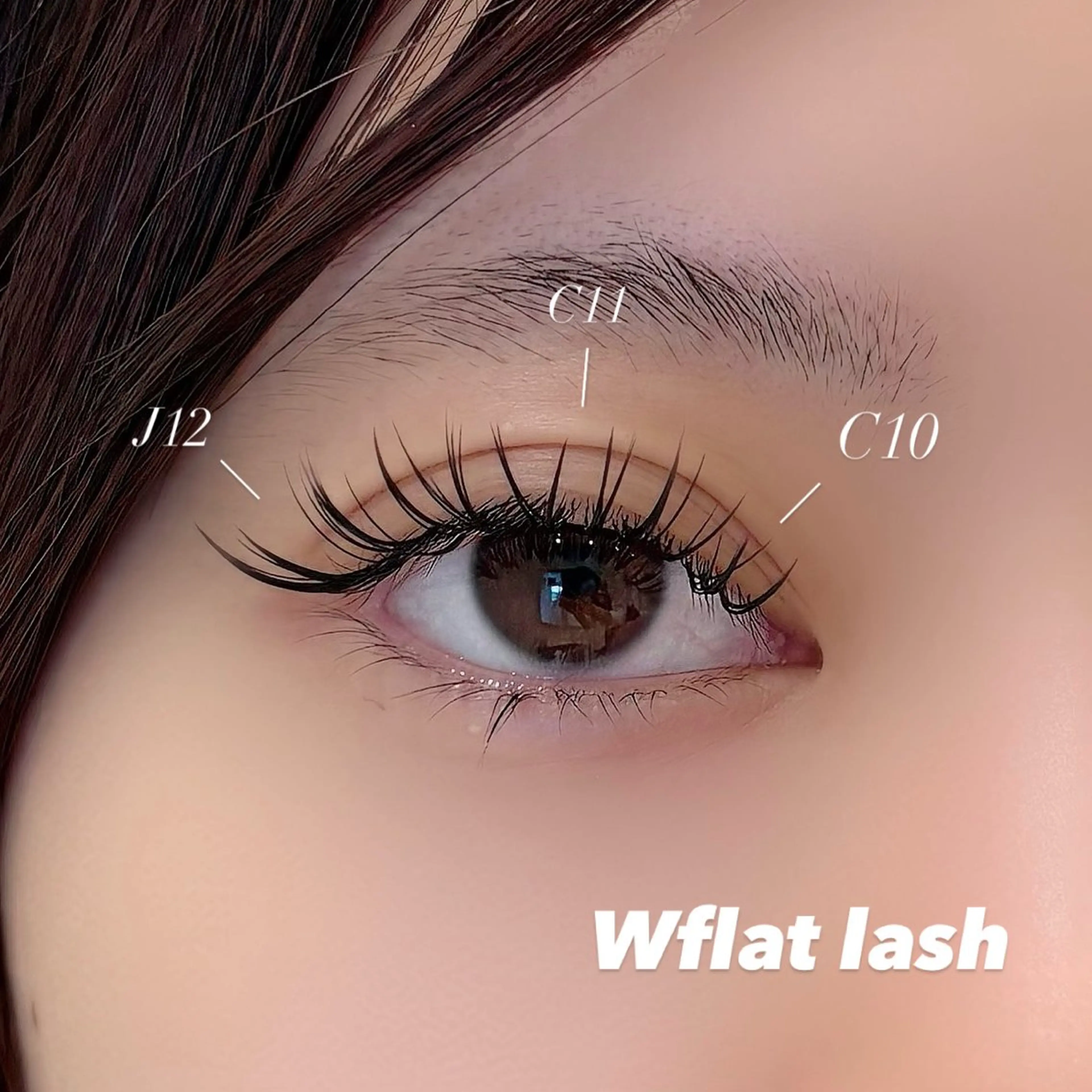 🐾 ダブルフラット80本 🐾 コーティング仕上げ付⟡.·の写真