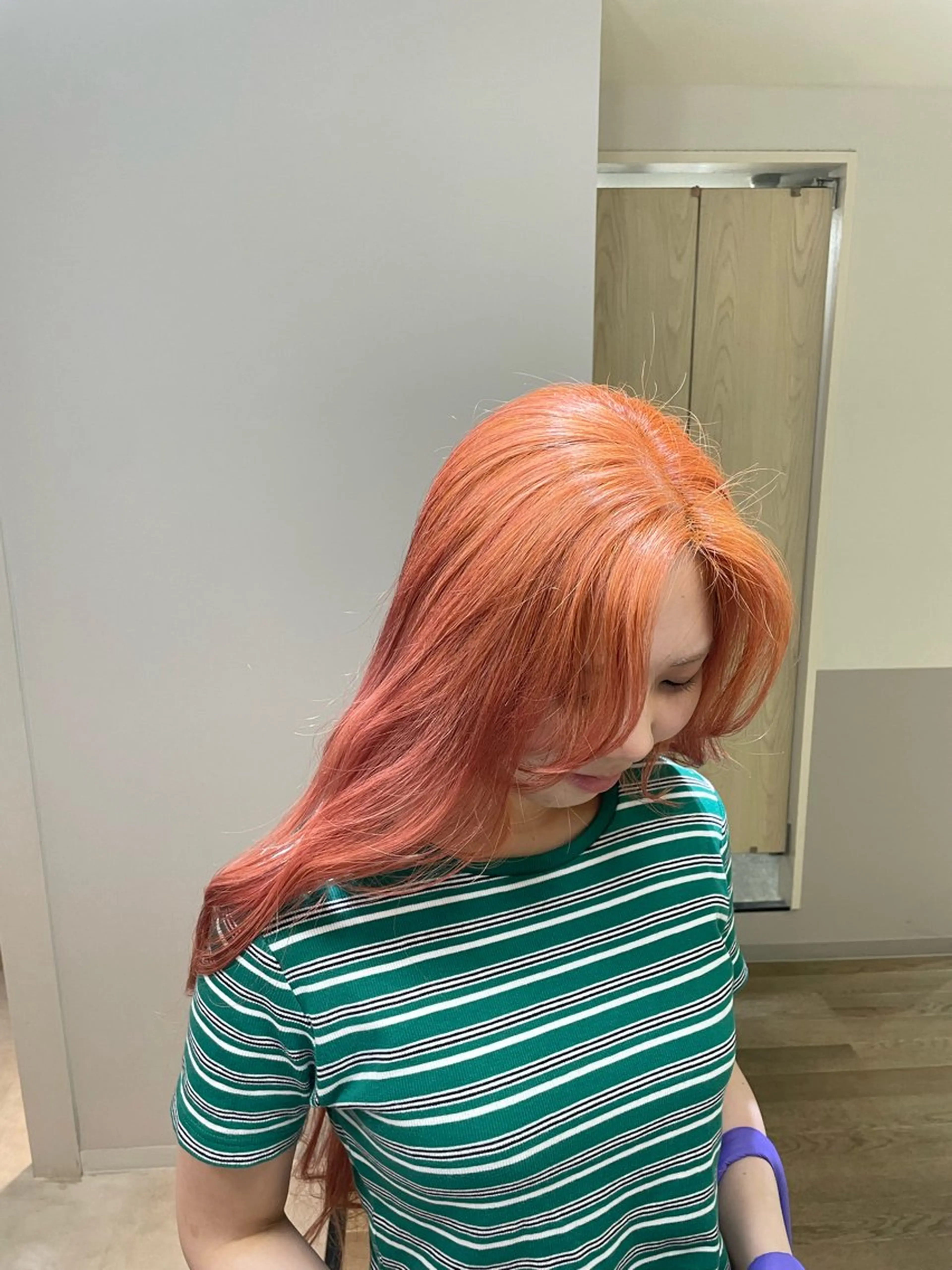 ロング カラー カット ヘアカラー トリートメント ayano / 透明感・くすみカラーのヘアスタイル