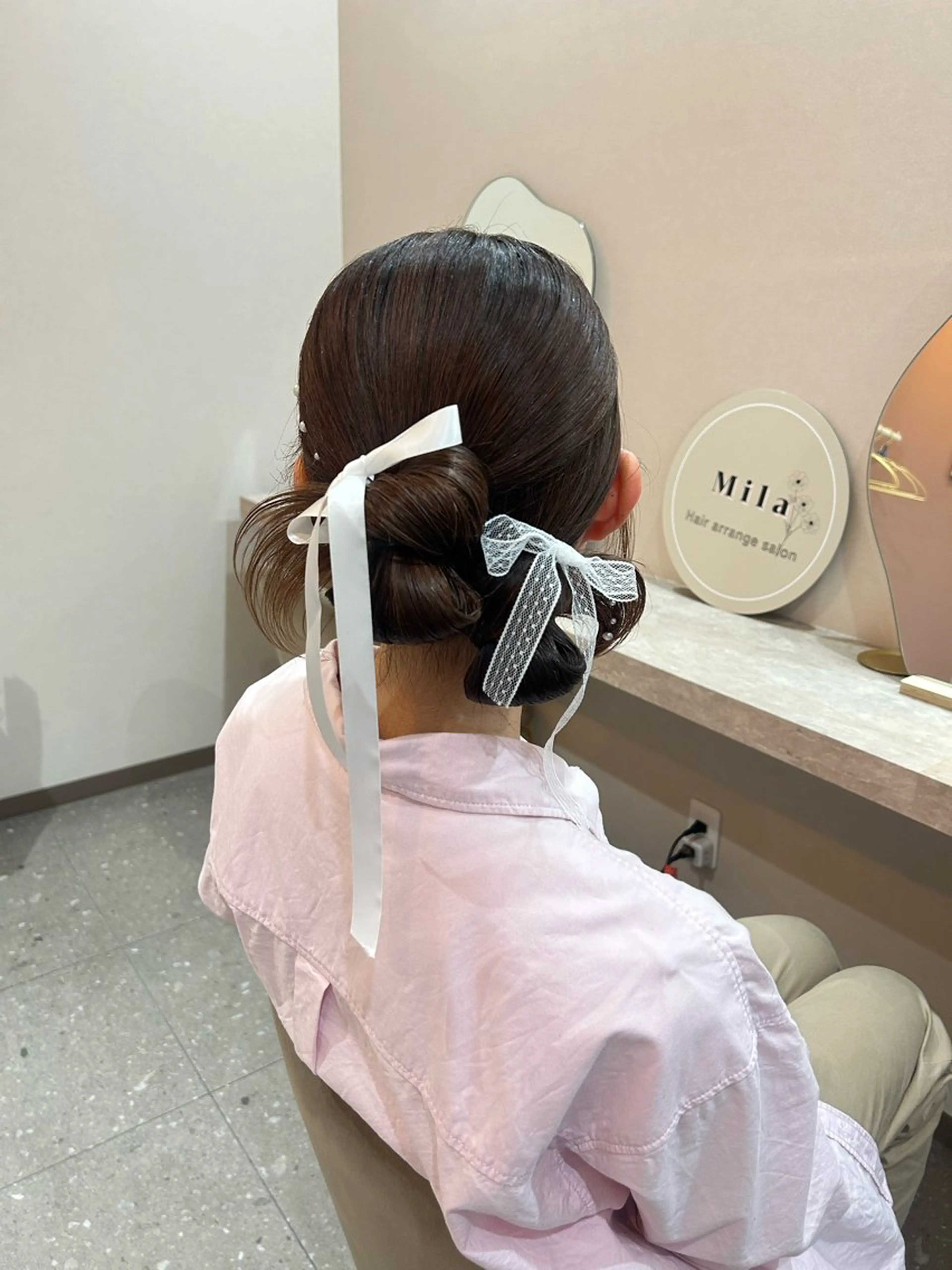 セミロング Mila Hazukiのヘアスタイル