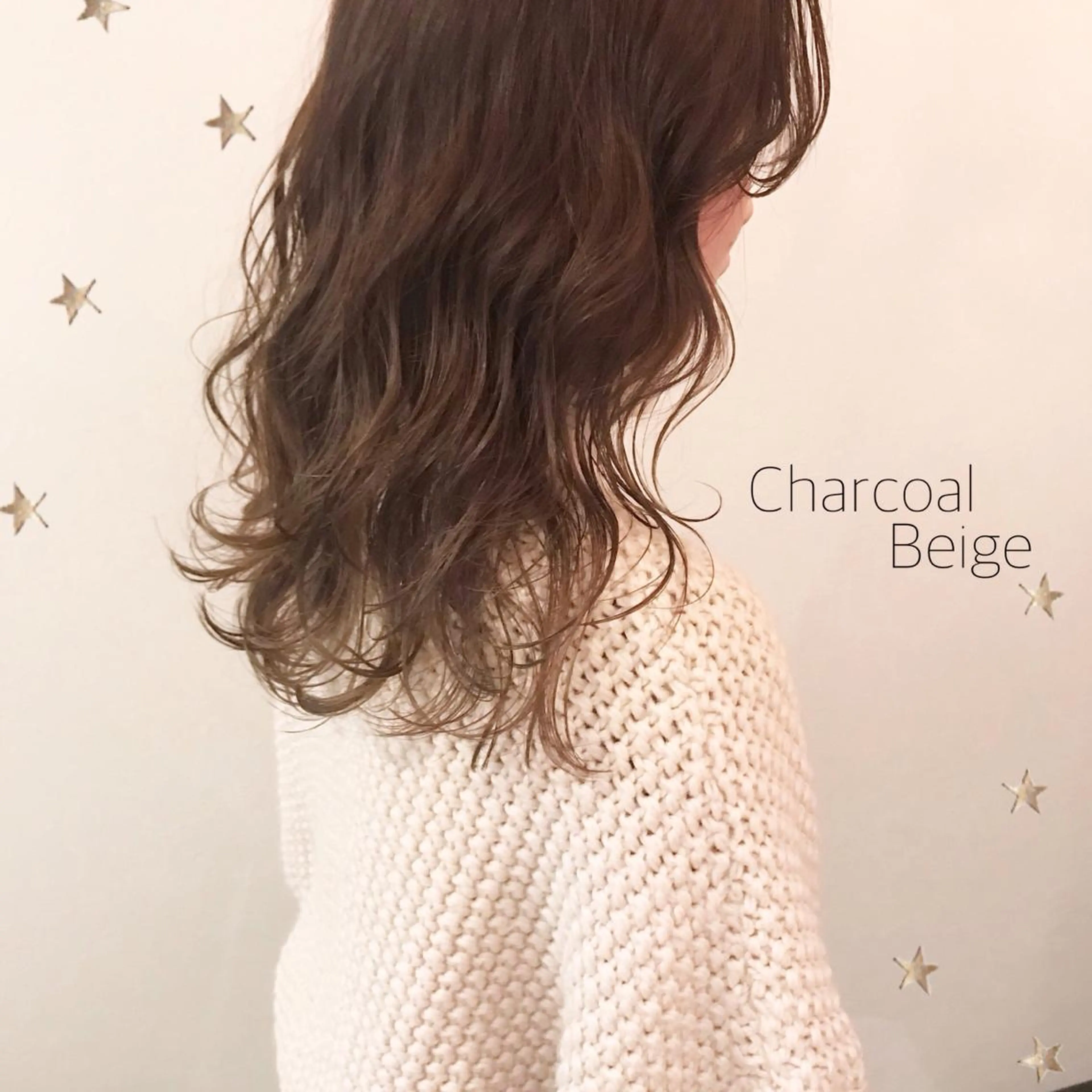 セミロング カラー 市川 千夏のヘアスタイル