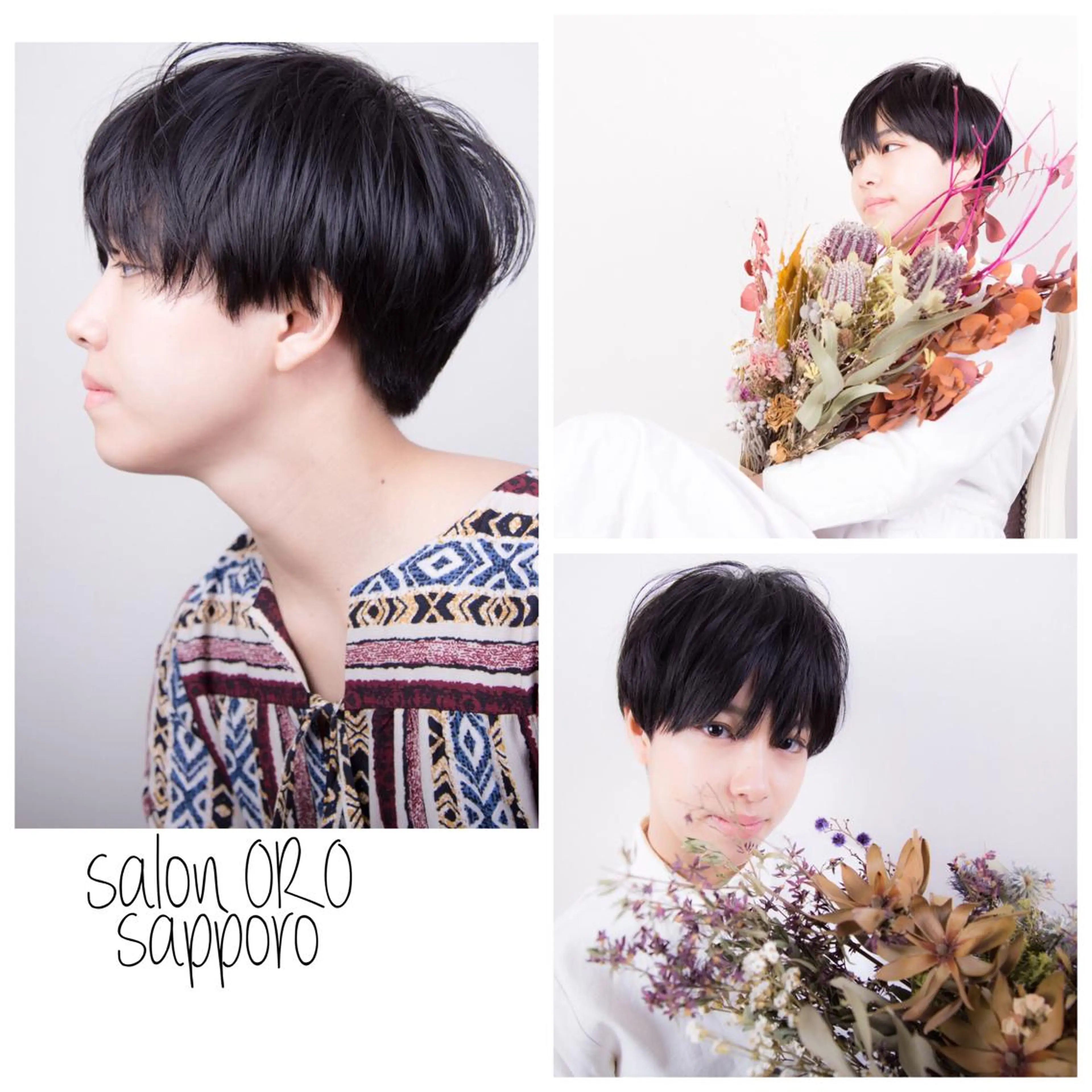 ショート ショートヘア 平川 友希子のヘアスタイル