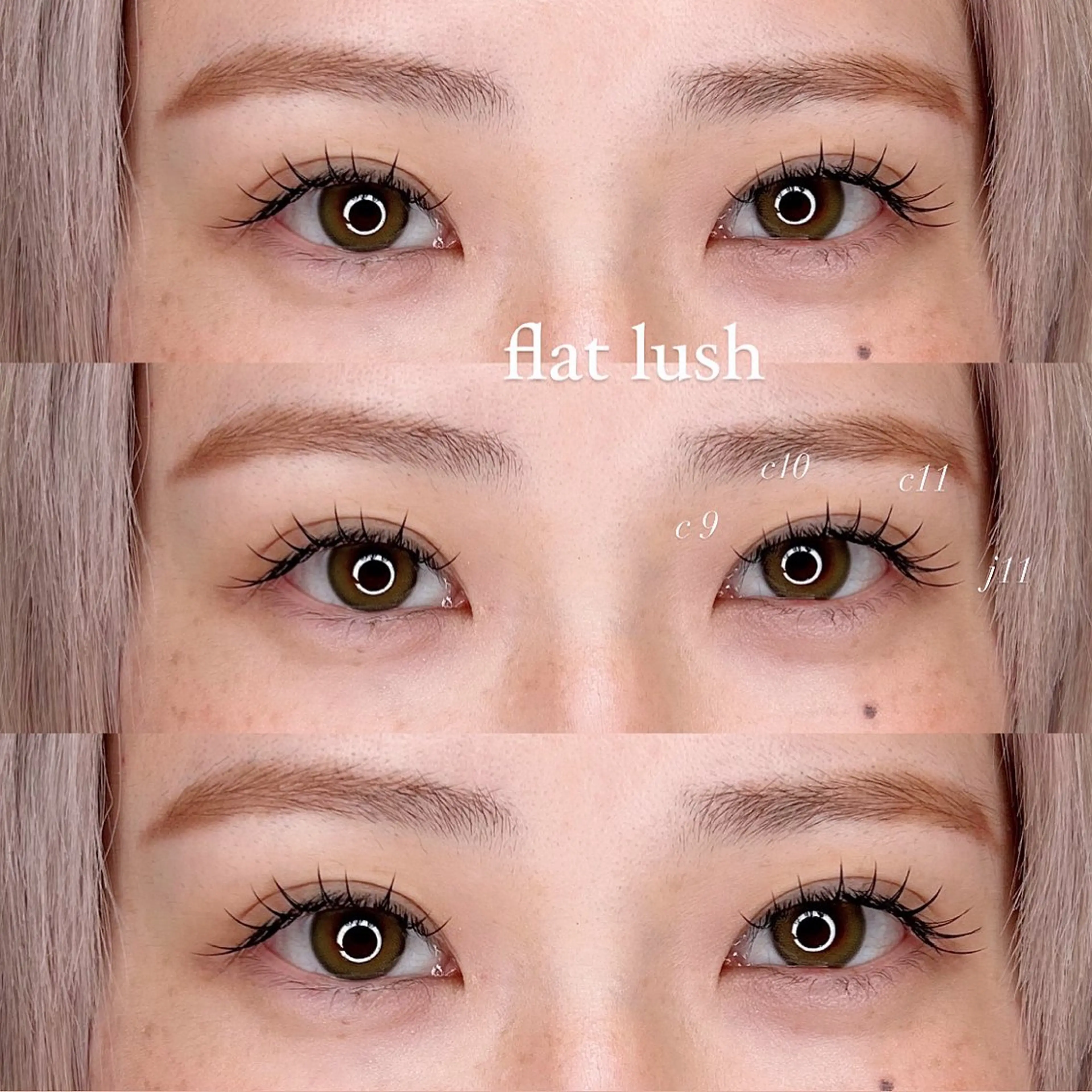 マツエク・マツパ マツエク mila ⏾ conのマツエク・マツパデザイン