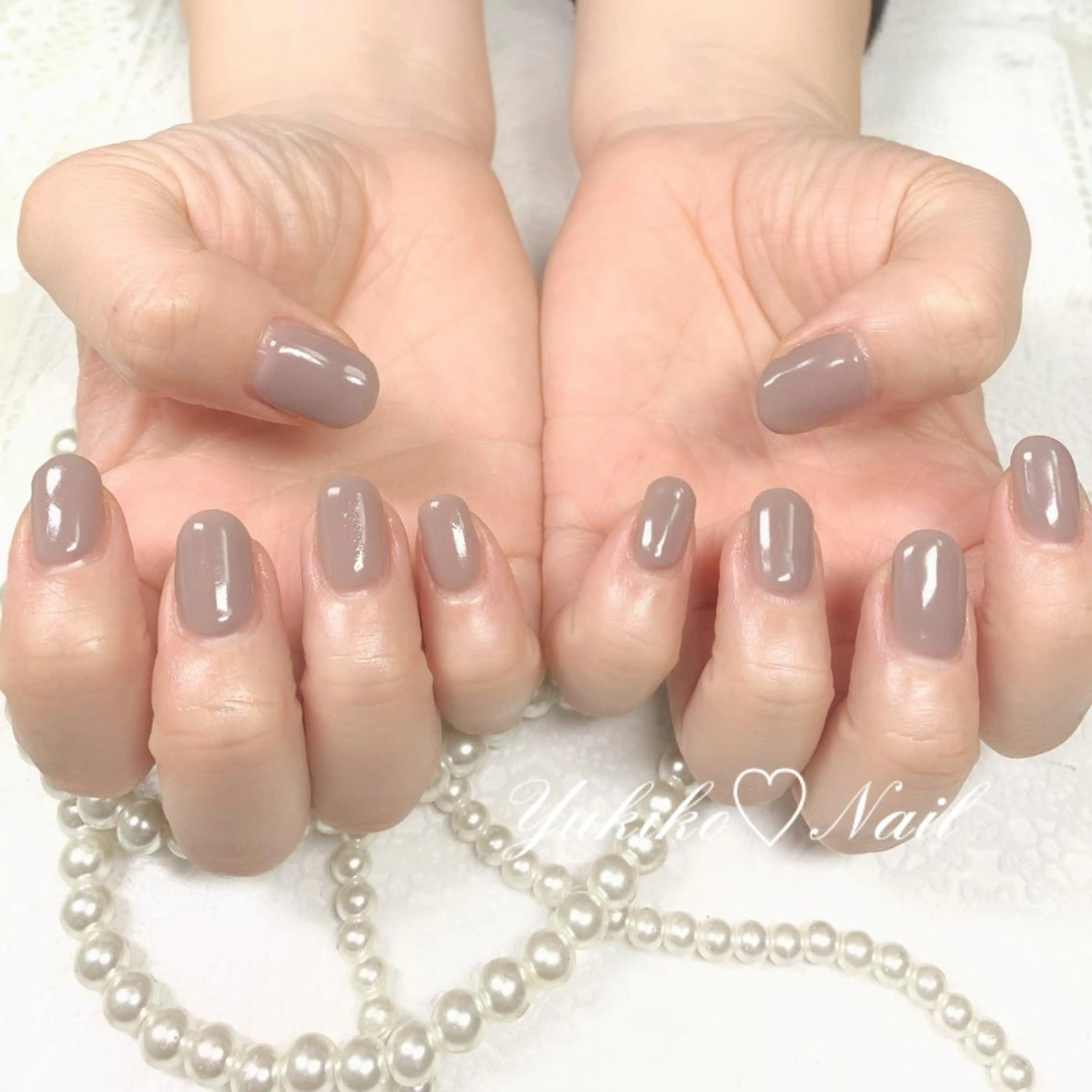 ネイル ワンカラーネイル ハンドネイル ユキコ ネイルのネイルデザイン