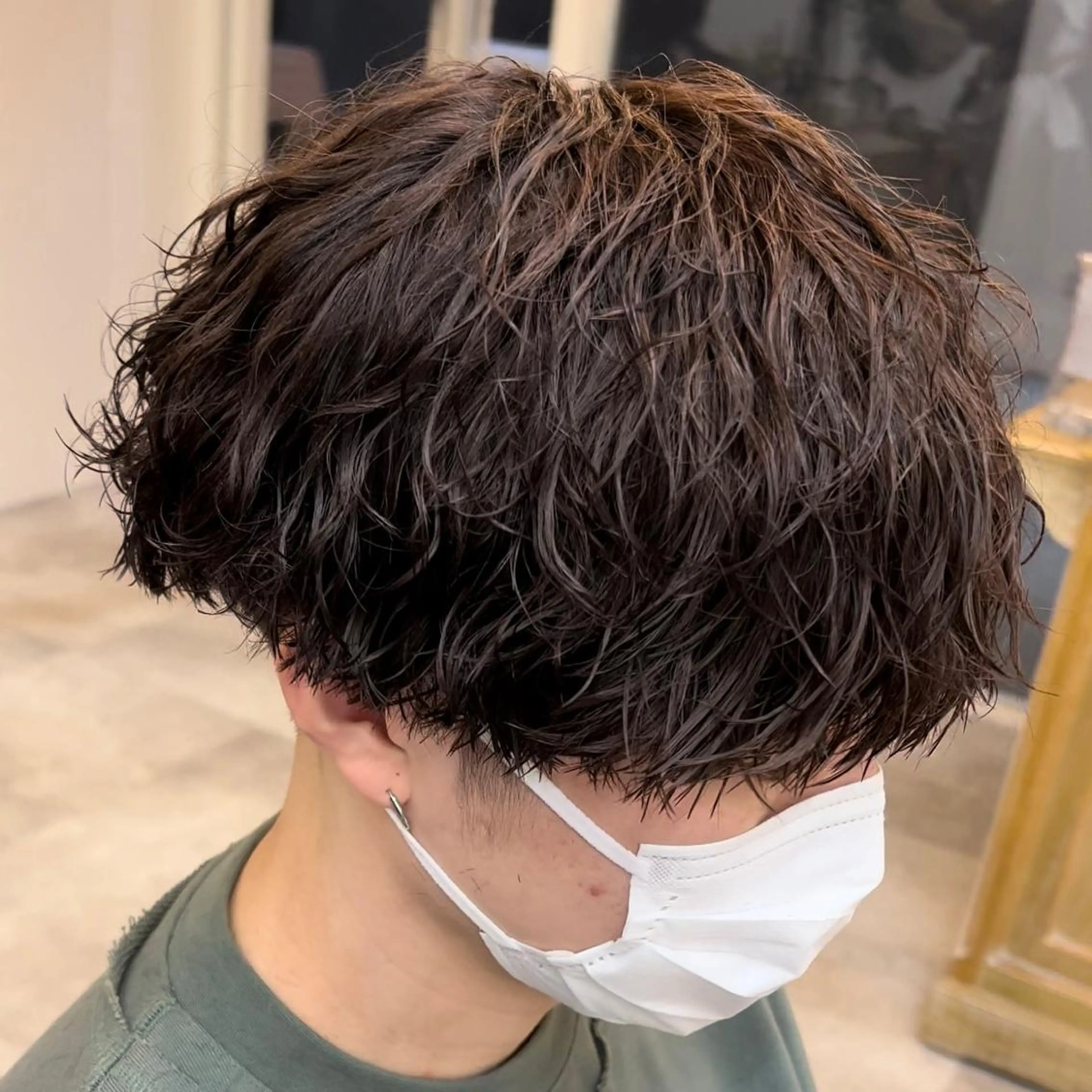 パーマ メンズ カット パーマ 🔥メンズ特化🔥 永瀬椋のヘアスタイル