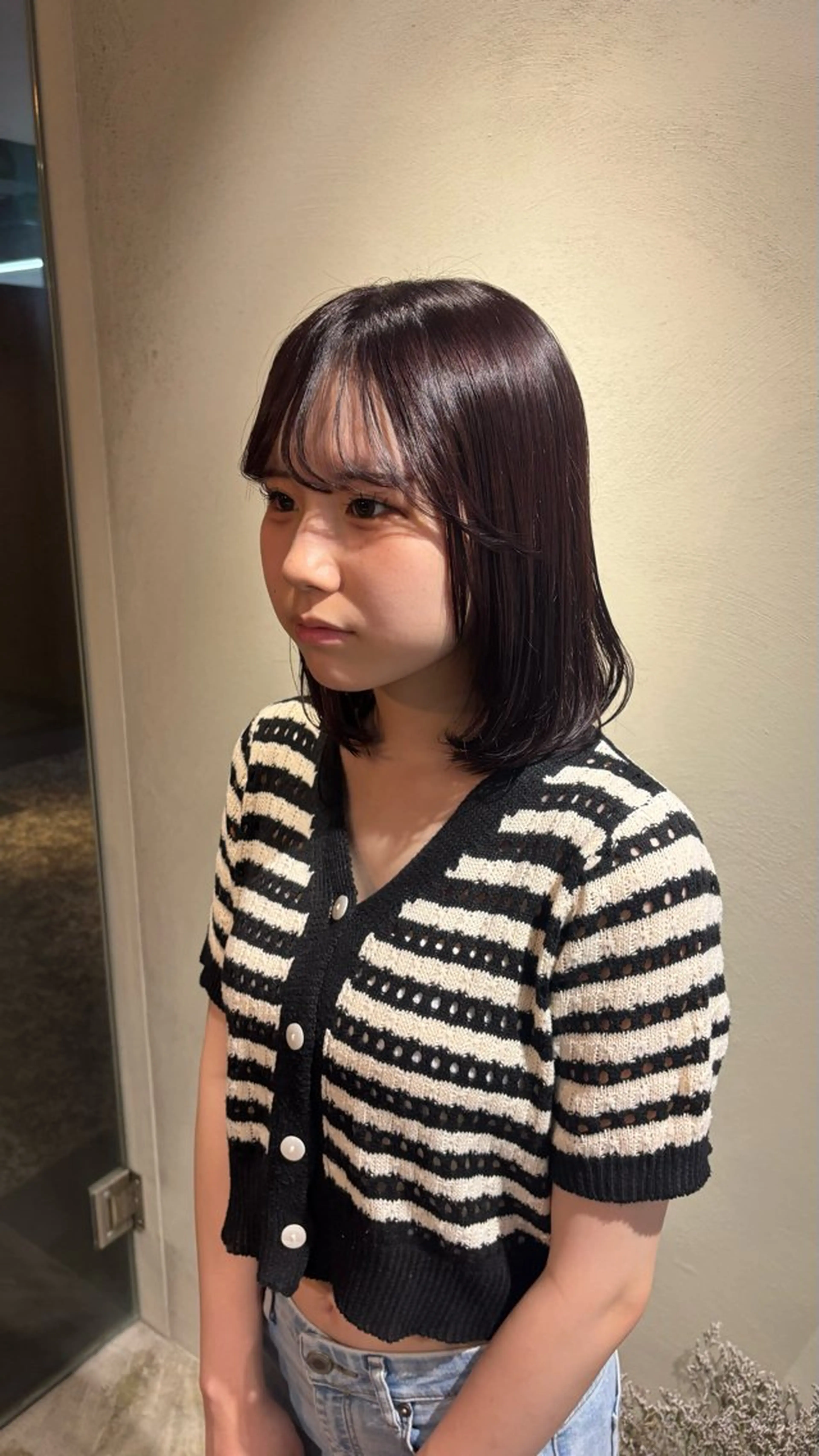 カラー ヘアカラー トリートメント Asumi/丸の内 /ブリーチ/花屋併設のヘアスタイル