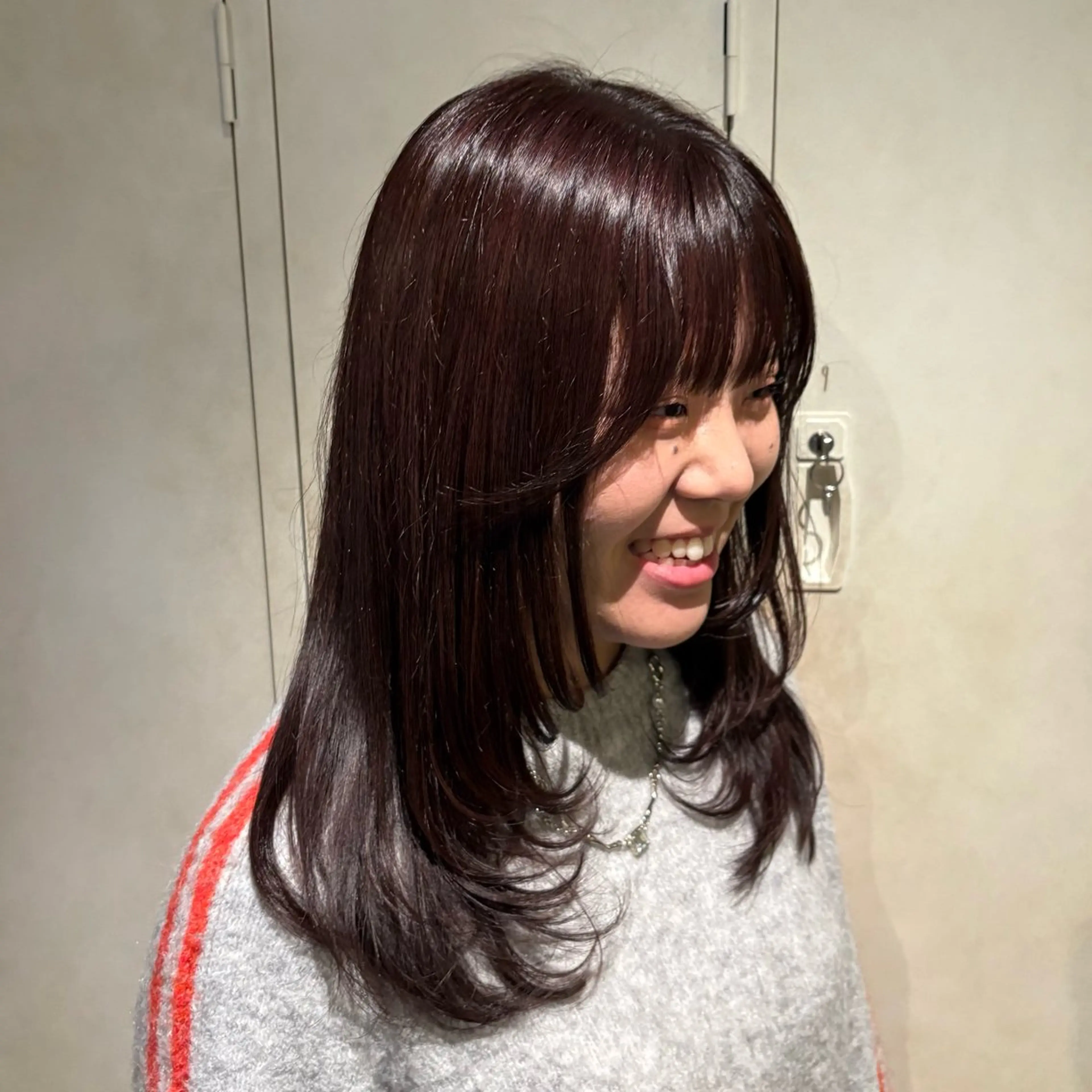 ロング カラー カット ヘアカラー 🌸艶カラー/似合わ せカット/サクラ🌸のヘアスタイル