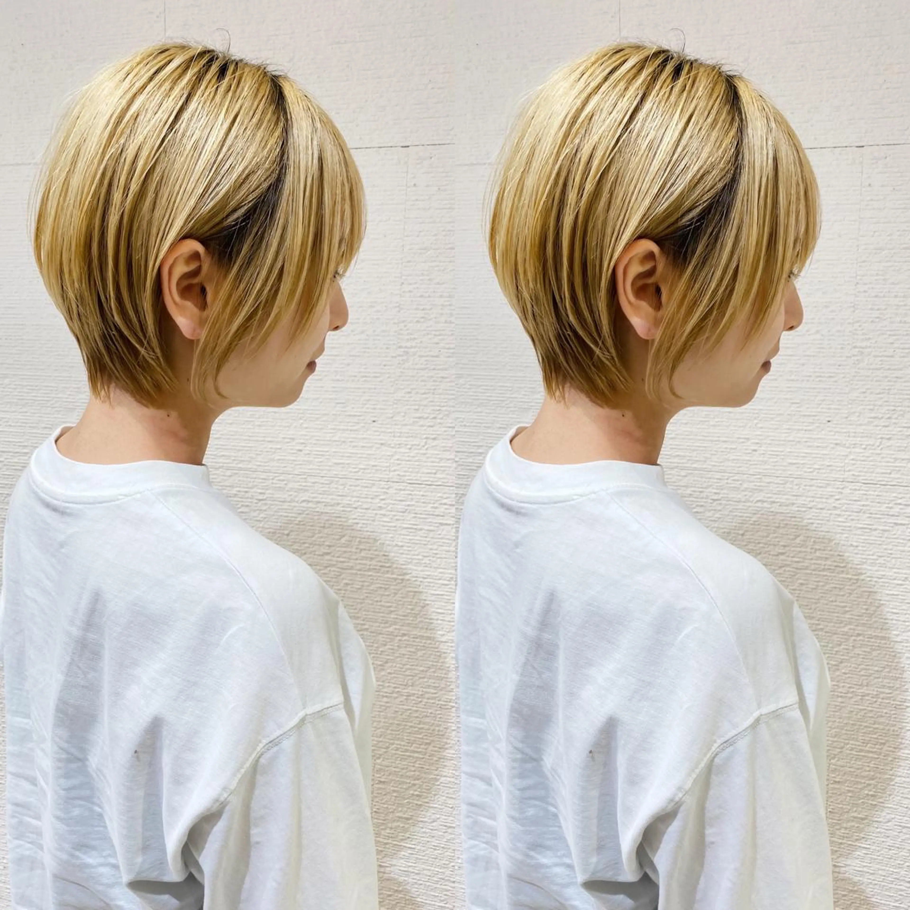 ショート カラー 三鷹で1番ショート ボブをカットする新谷のヘアスタイル