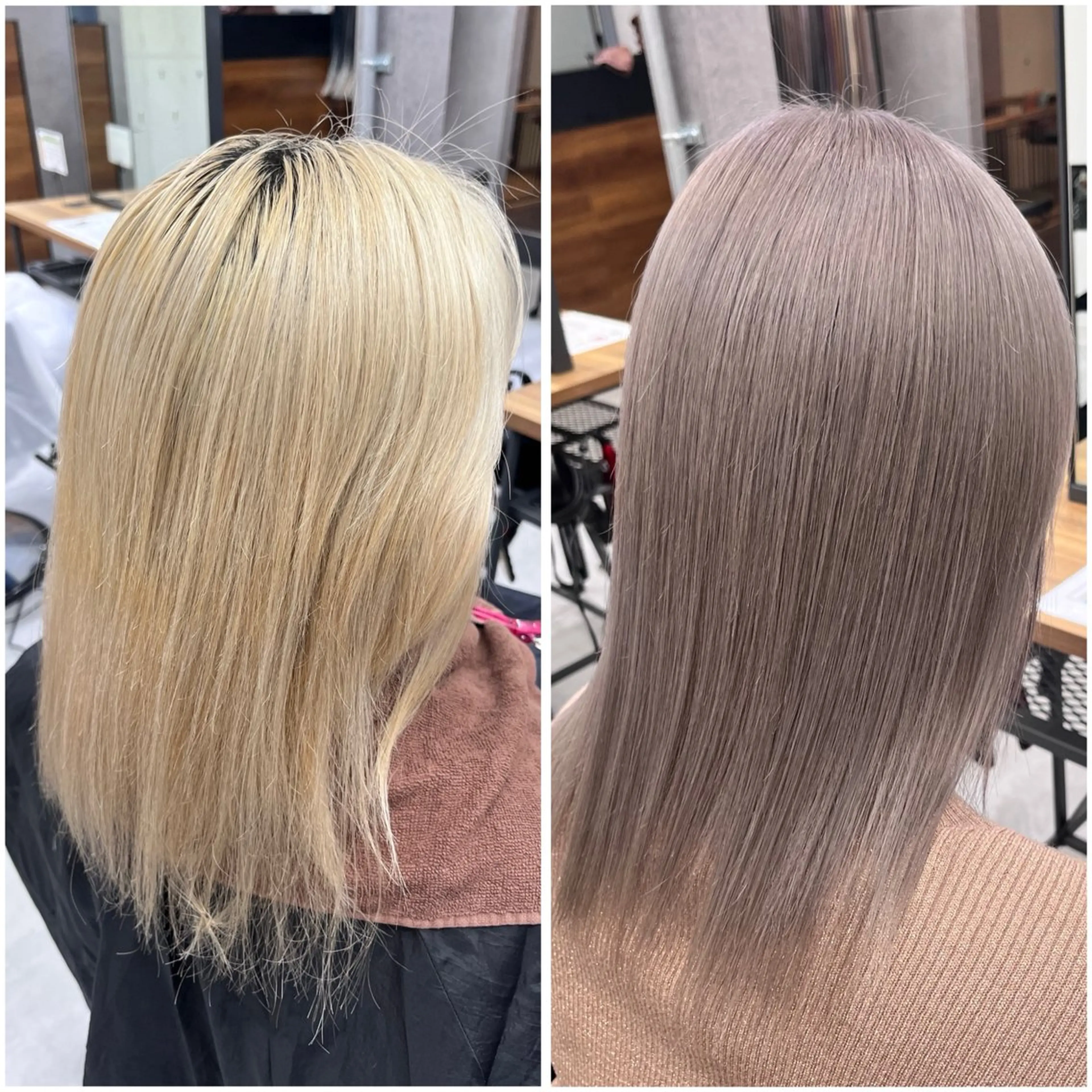 ミディアム カラー ヘアカラー トリートメント MAKO ❤️‍🔥NEXTのヘアスタイル