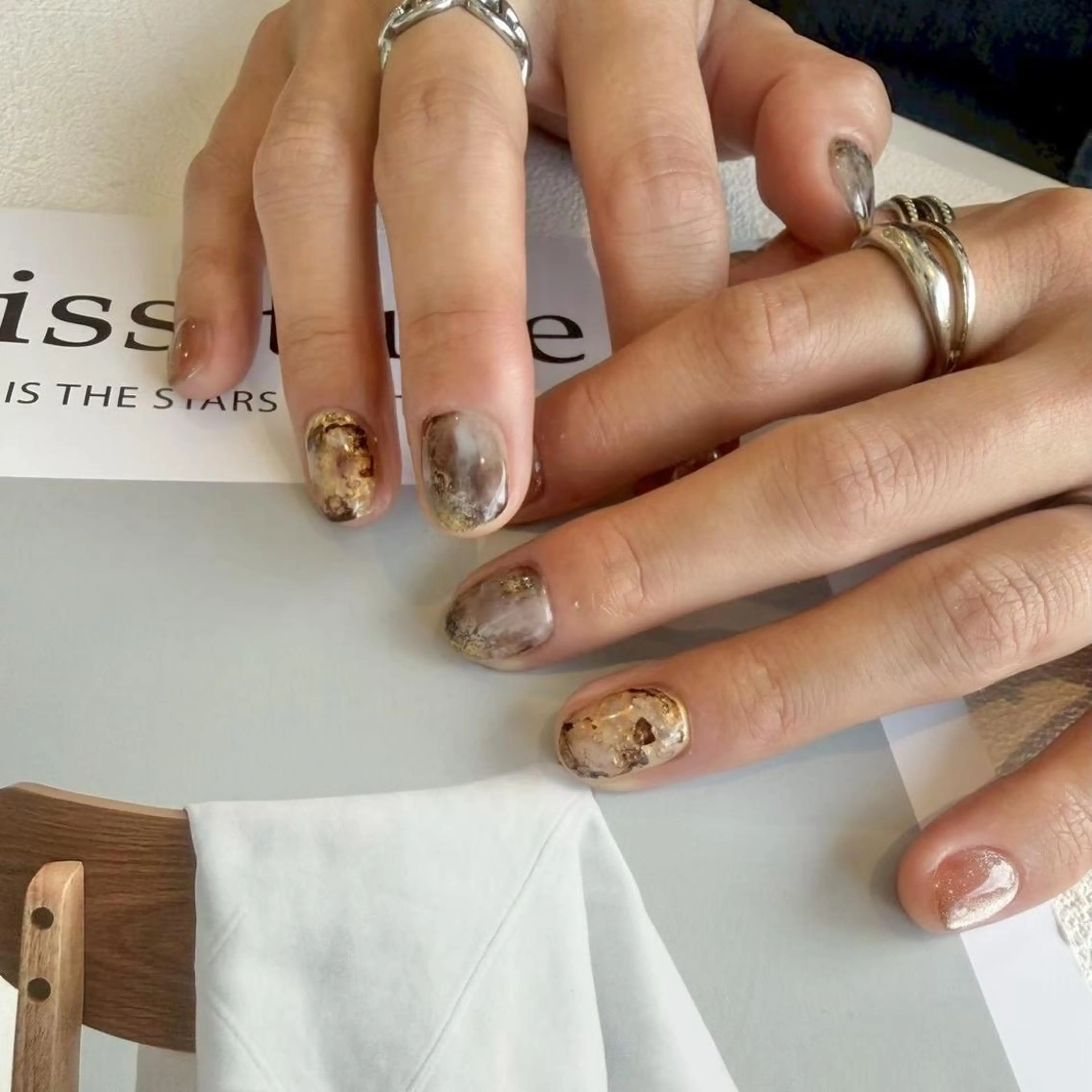 ネイル ハンドネイル Miu .のネイルデザイン