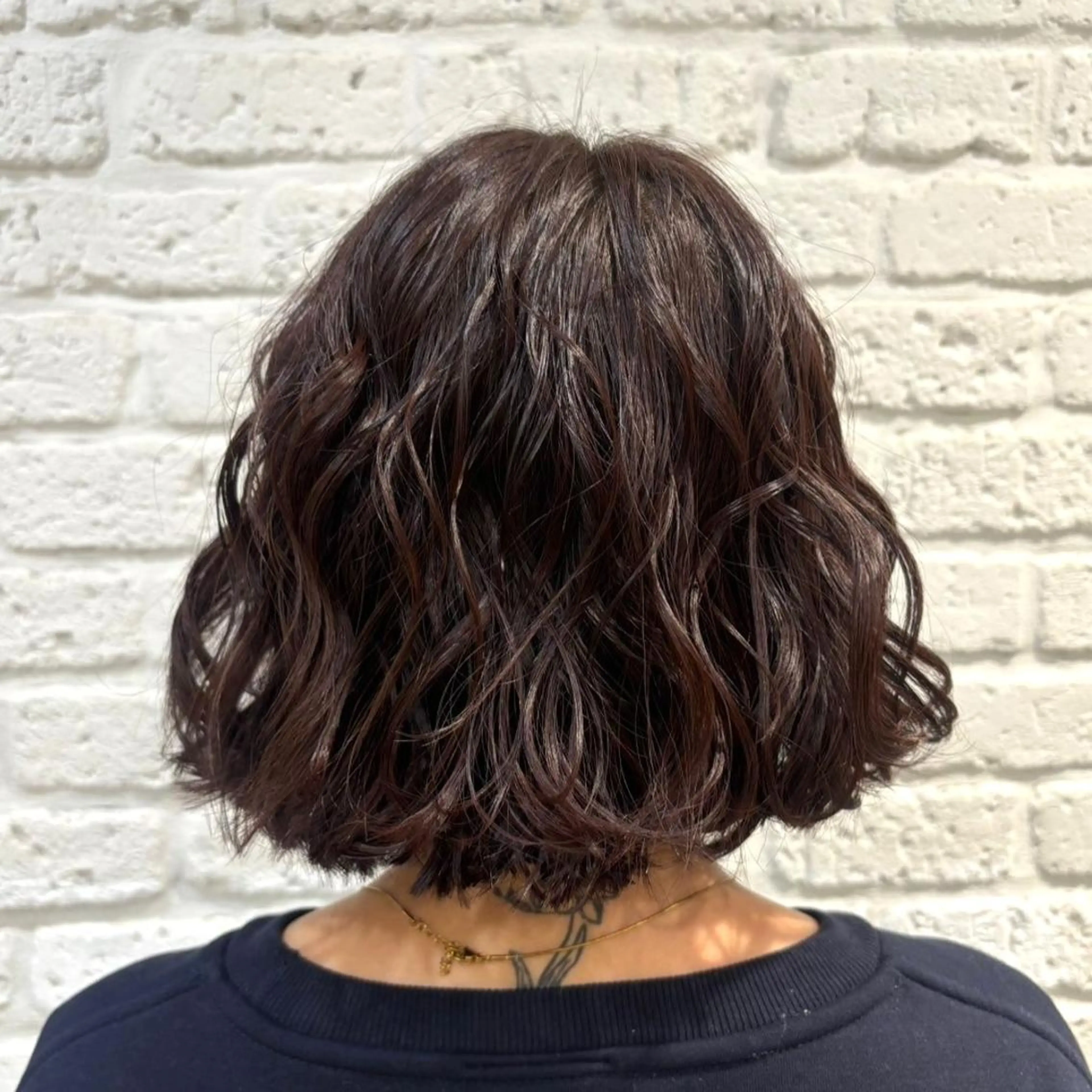 ミディアム ヘアアレンジ 卒業式のヘアスタイル 韓国風ヘア カット ヘアカラー 秋山 達乃進のヘアスタイル