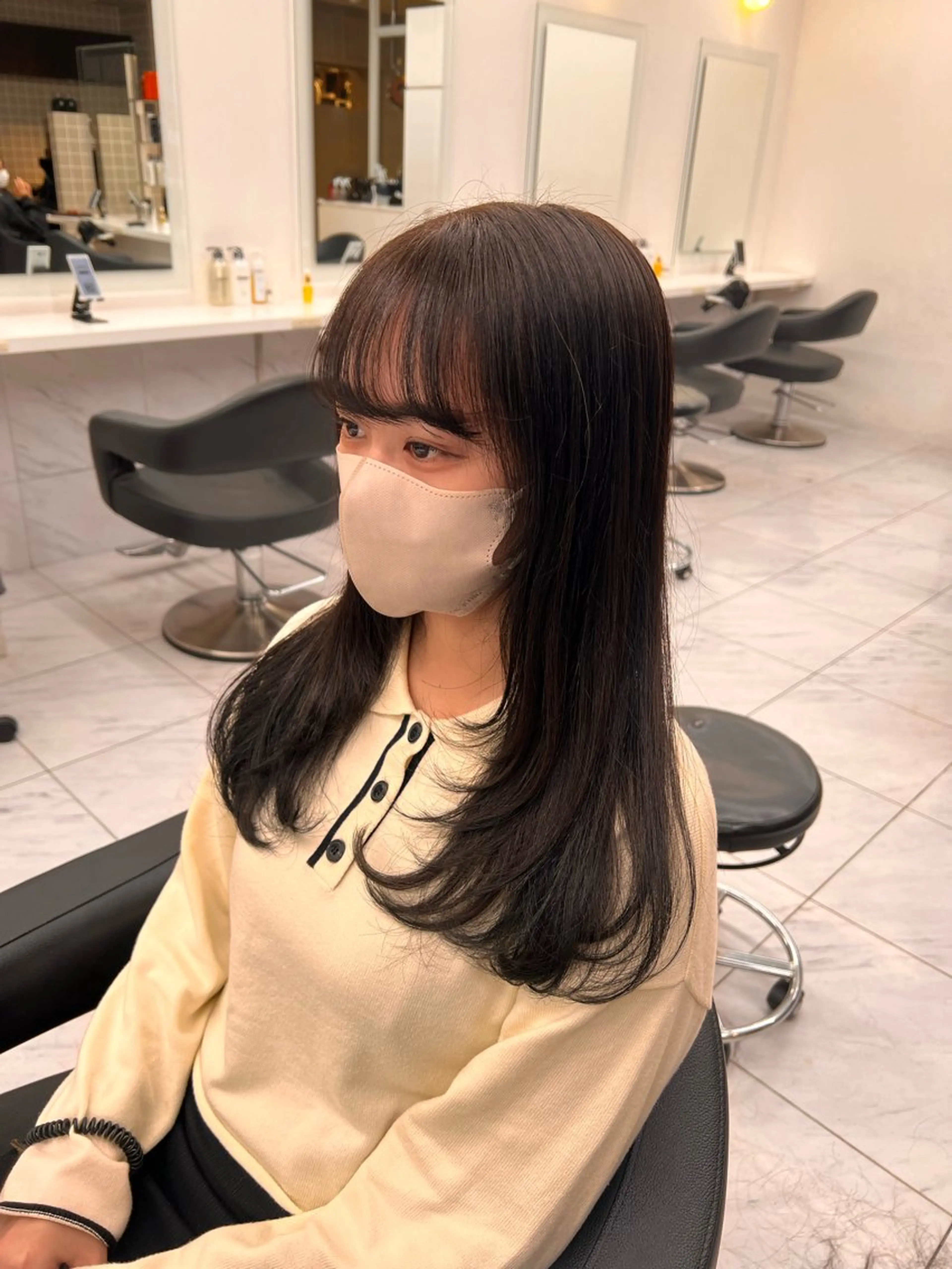 ロング カラー 💖札幌カラー 指名No.1💖玲奈のヘアスタイル