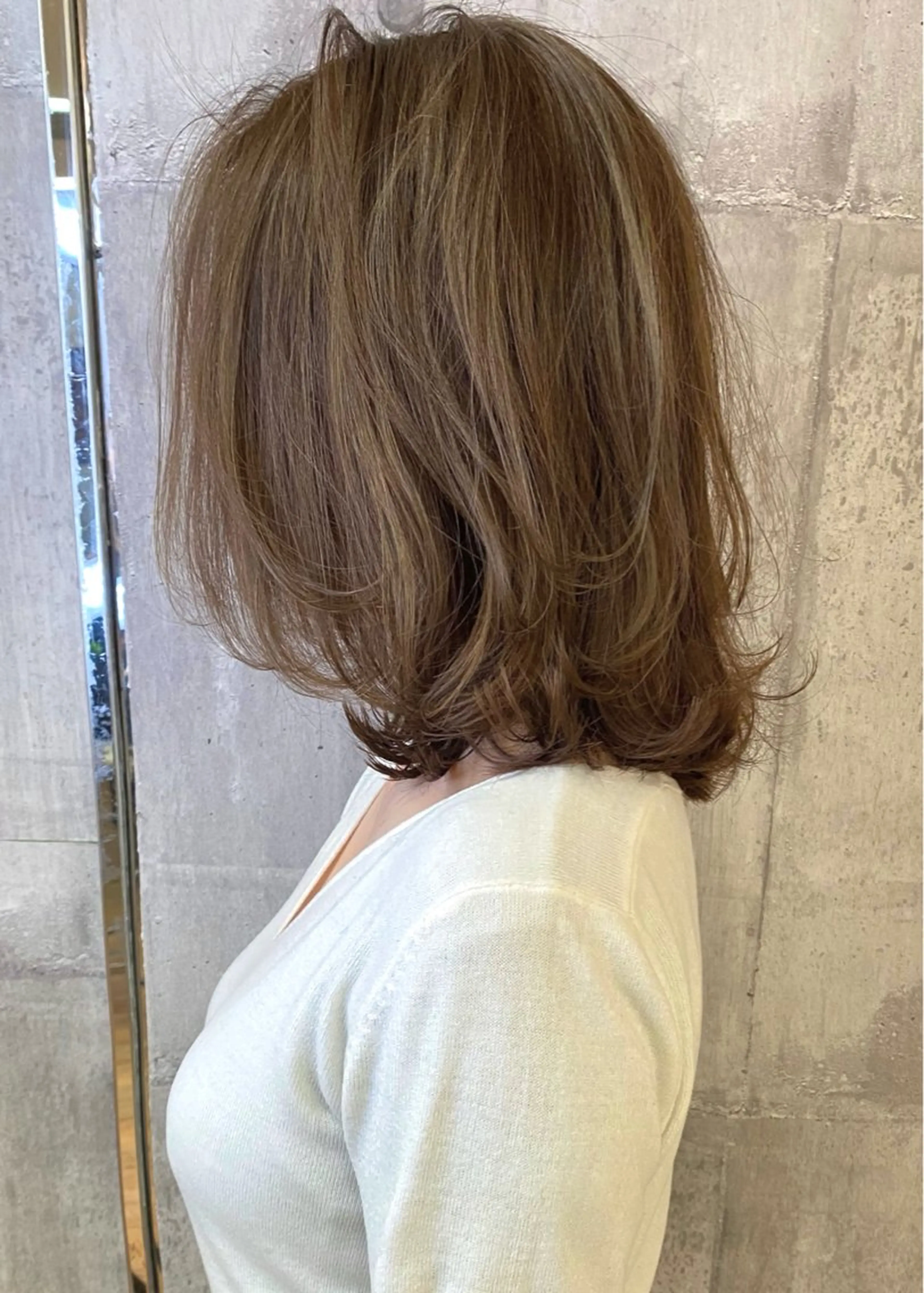 ショート カラー ハイライトカラー ハイライト カット ヘアカラー トリートメント 田室 和幸のヘアスタイル