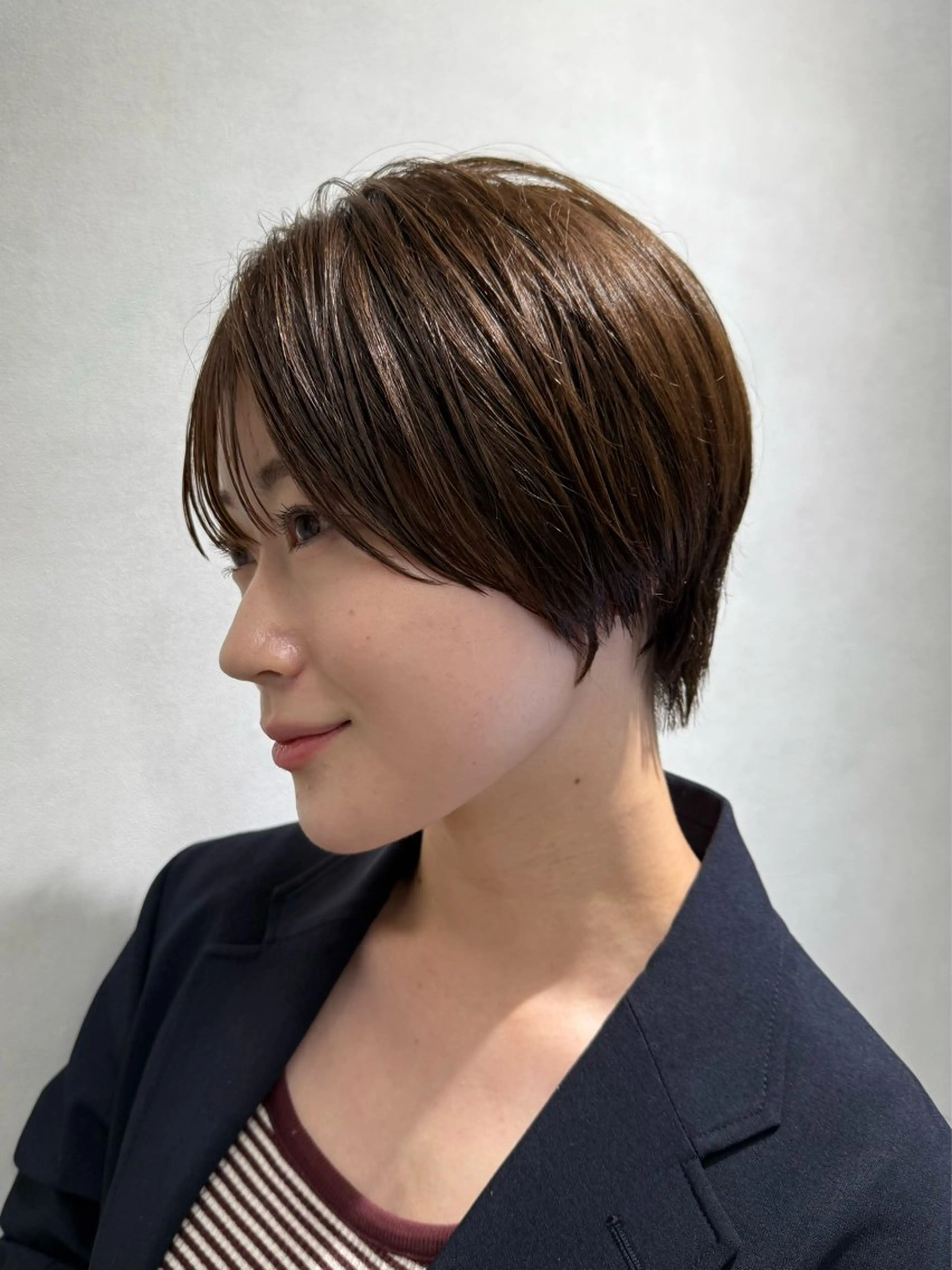 ショート ショートヘア 大阪梅田 稲葉利也斗のヘアスタイル