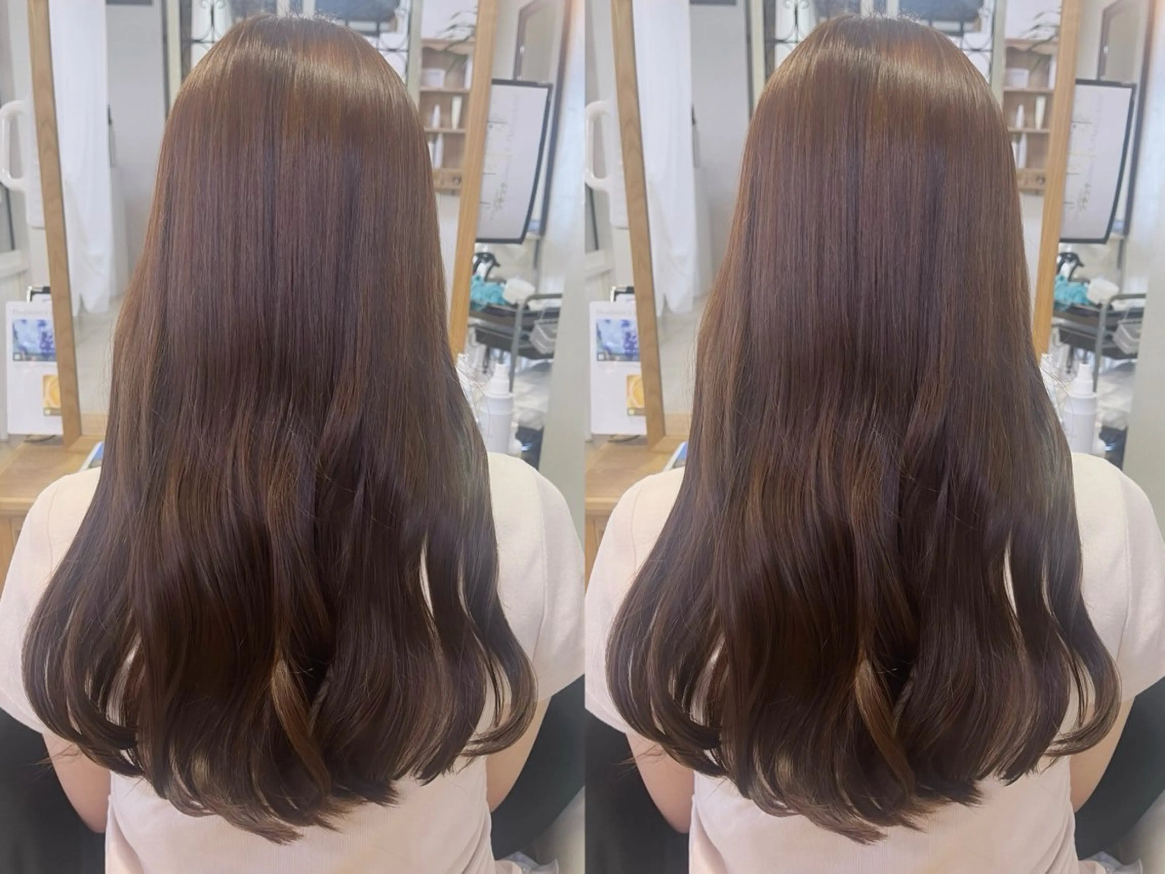 ロング ヘアカラー トリートメント eMu🫧 〜𝑴𝒊𝒖〜のヘアスタイル