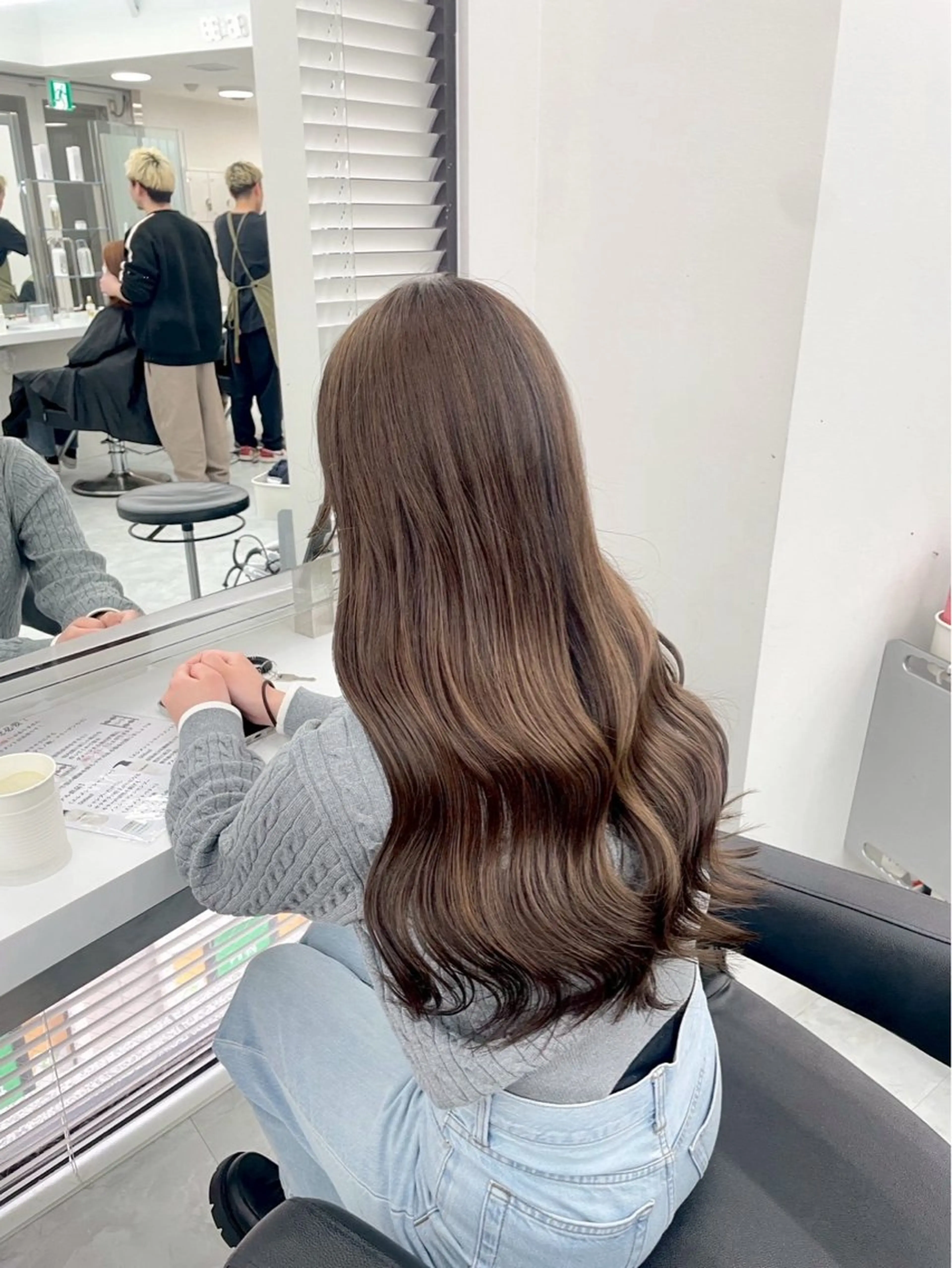 ロング カラー ブリーチ ダブルカラー 髪質改善 トリートメント 海外girl/ハイト ーン/riko🫧のヘアスタイル