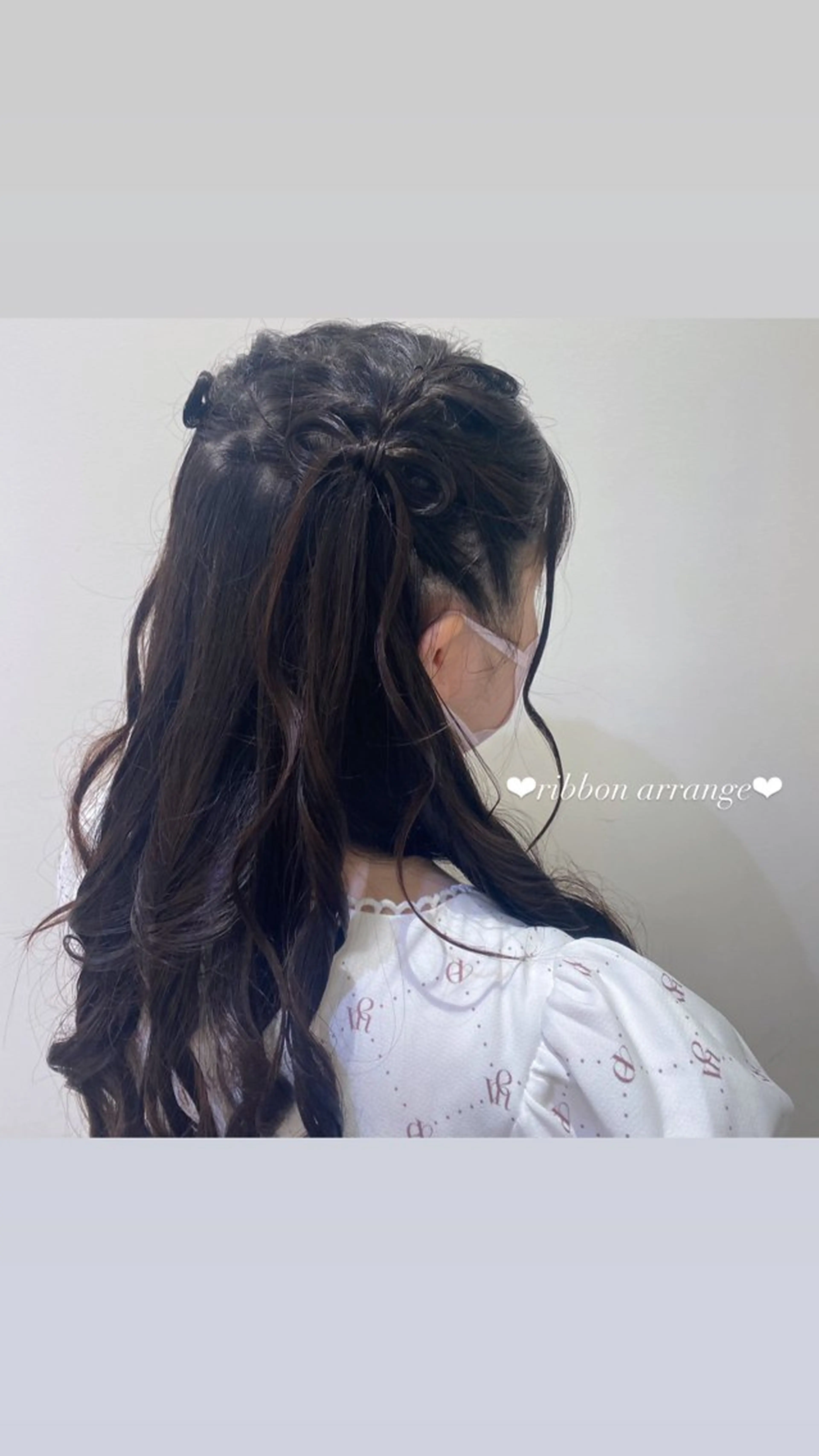 ヘアアレンジ エクステ🎀 暖色カラー🎀amiのヘアスタイル
