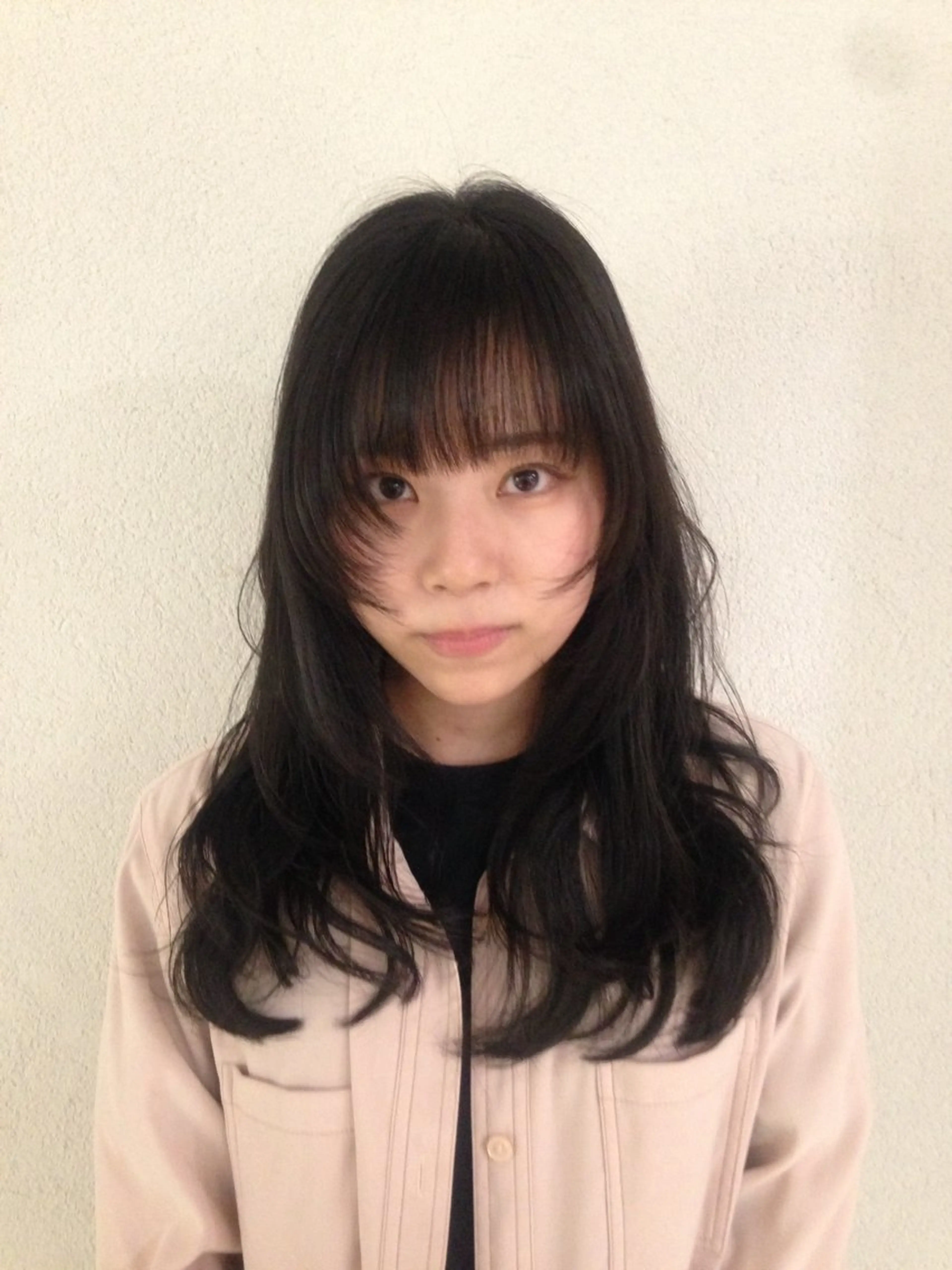 ロング ヘアカラー トリートメント nanoha ‪ ꪔ̤のヘアスタイル