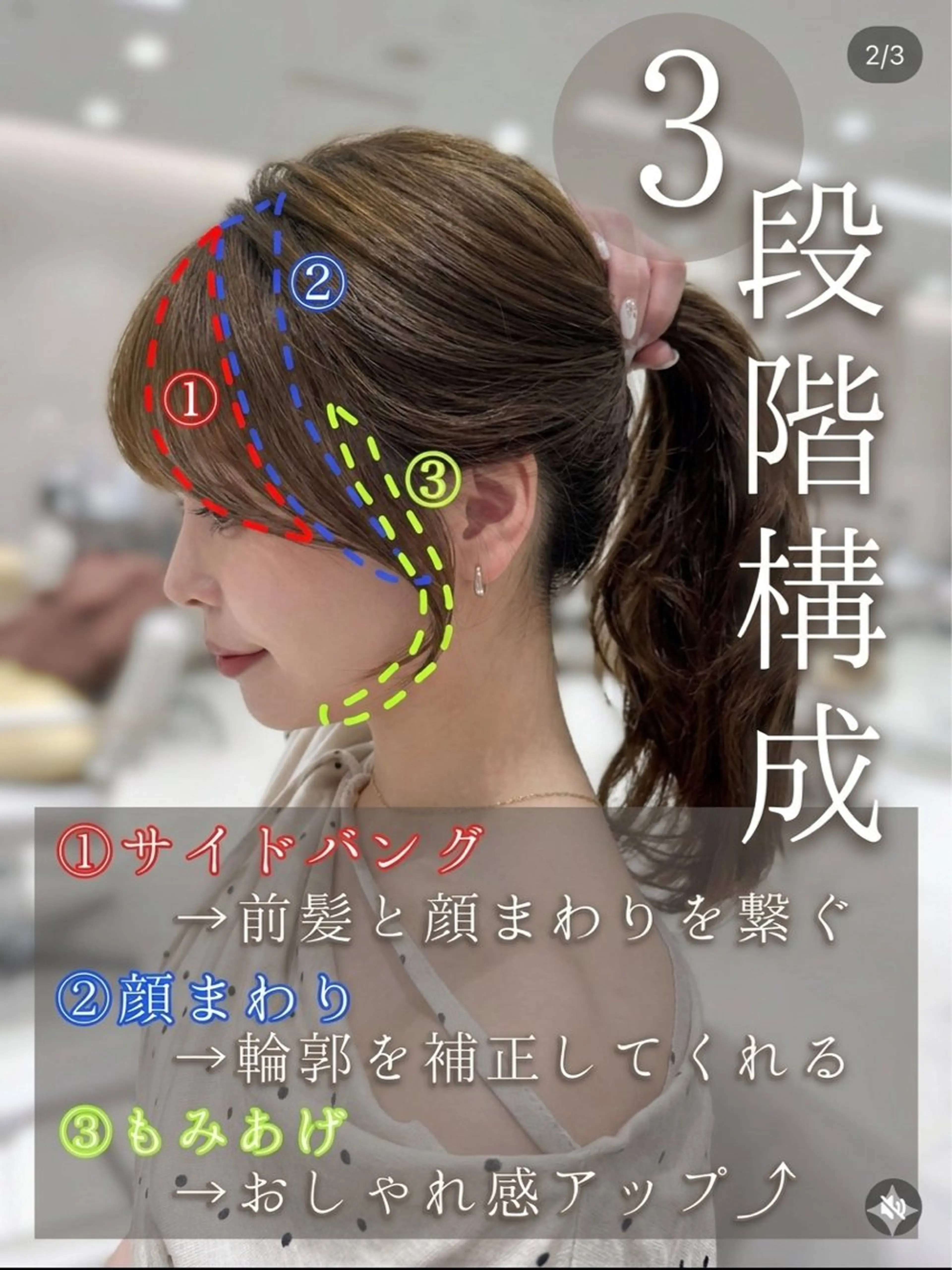 セミロング カラー 新宿/レイヤー 顔周りカット溝手優太のヘアスタイル