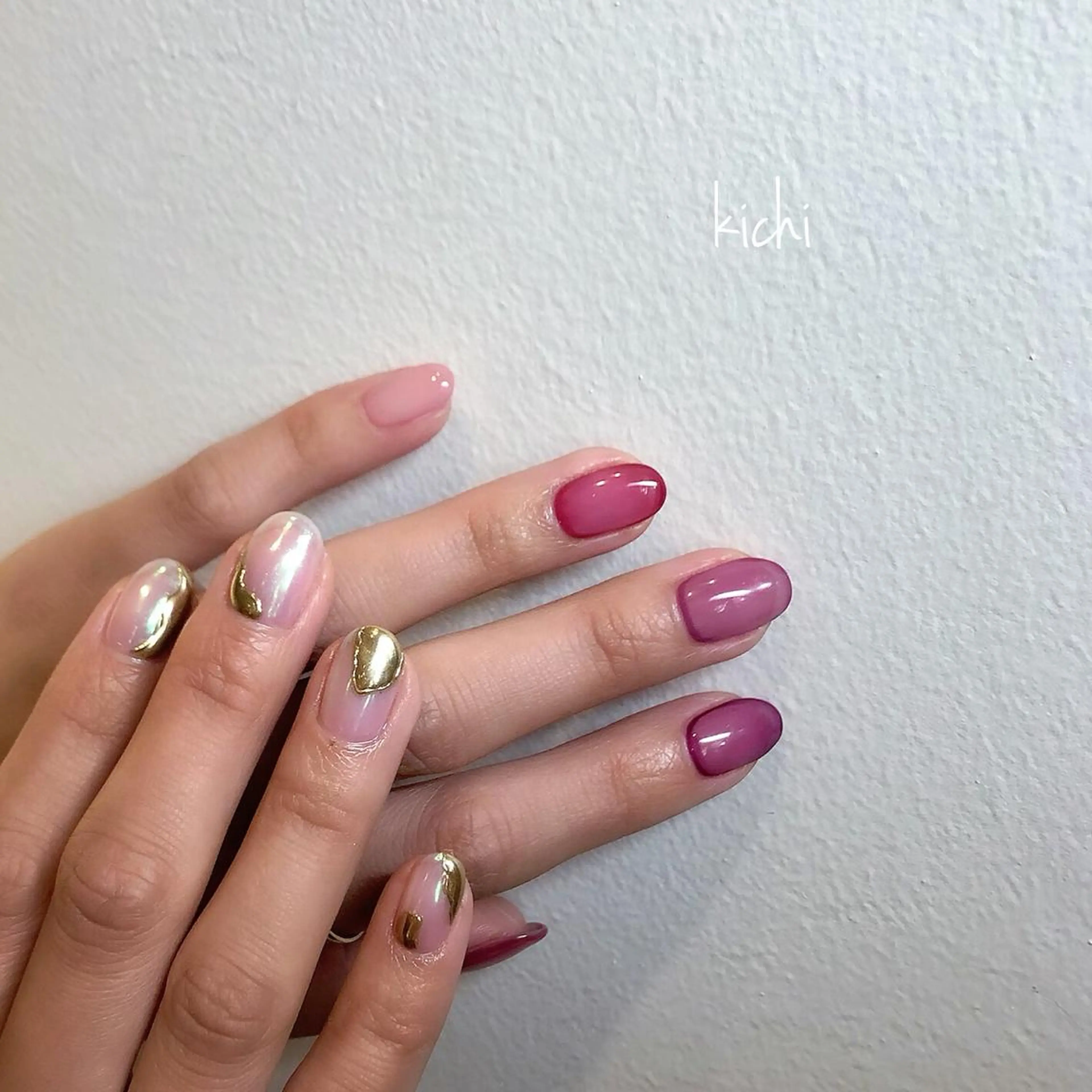 ネイル kichi･: *のネイルデザイン