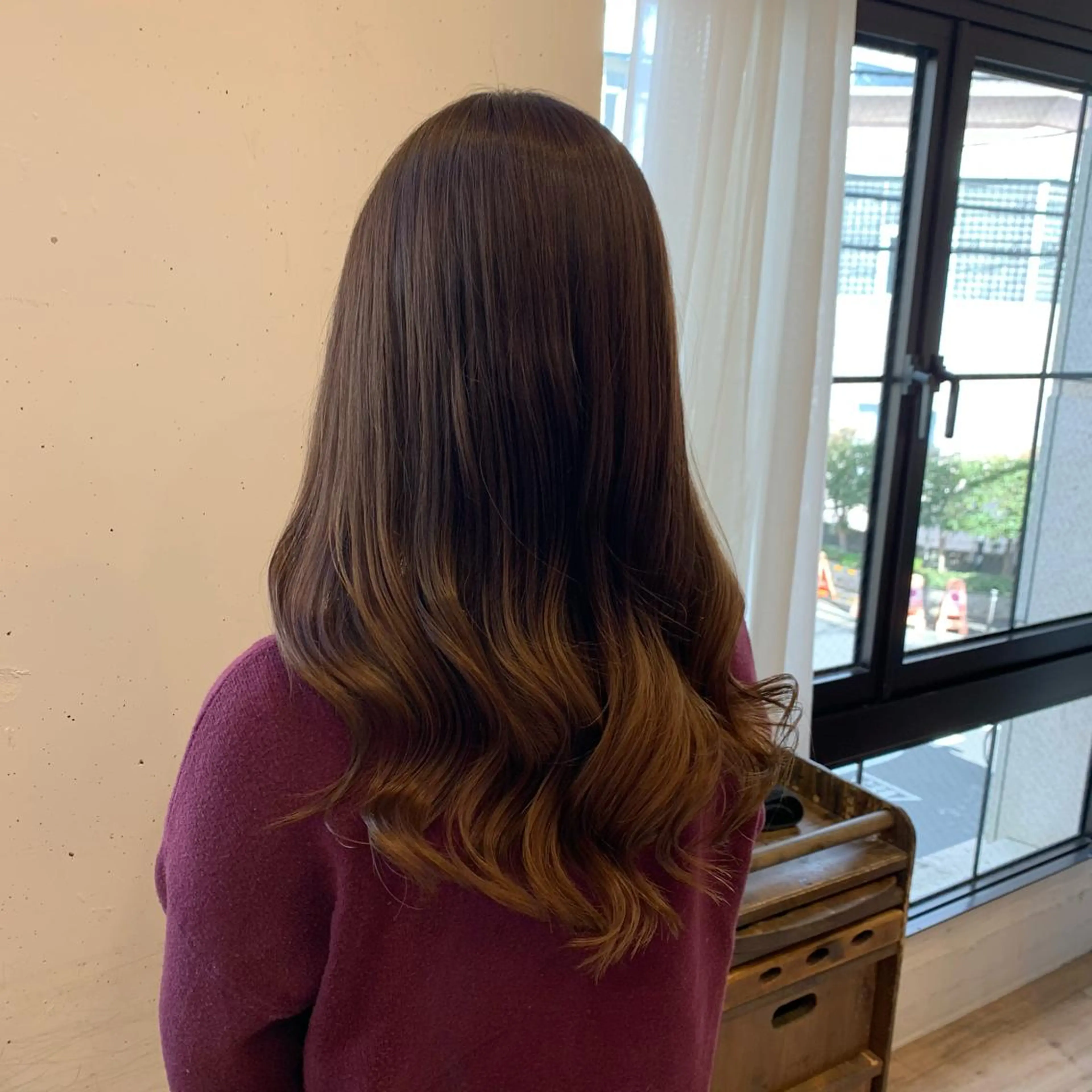 ロング カラー まろやかカラー🤎 みなとまほのヘアスタイル