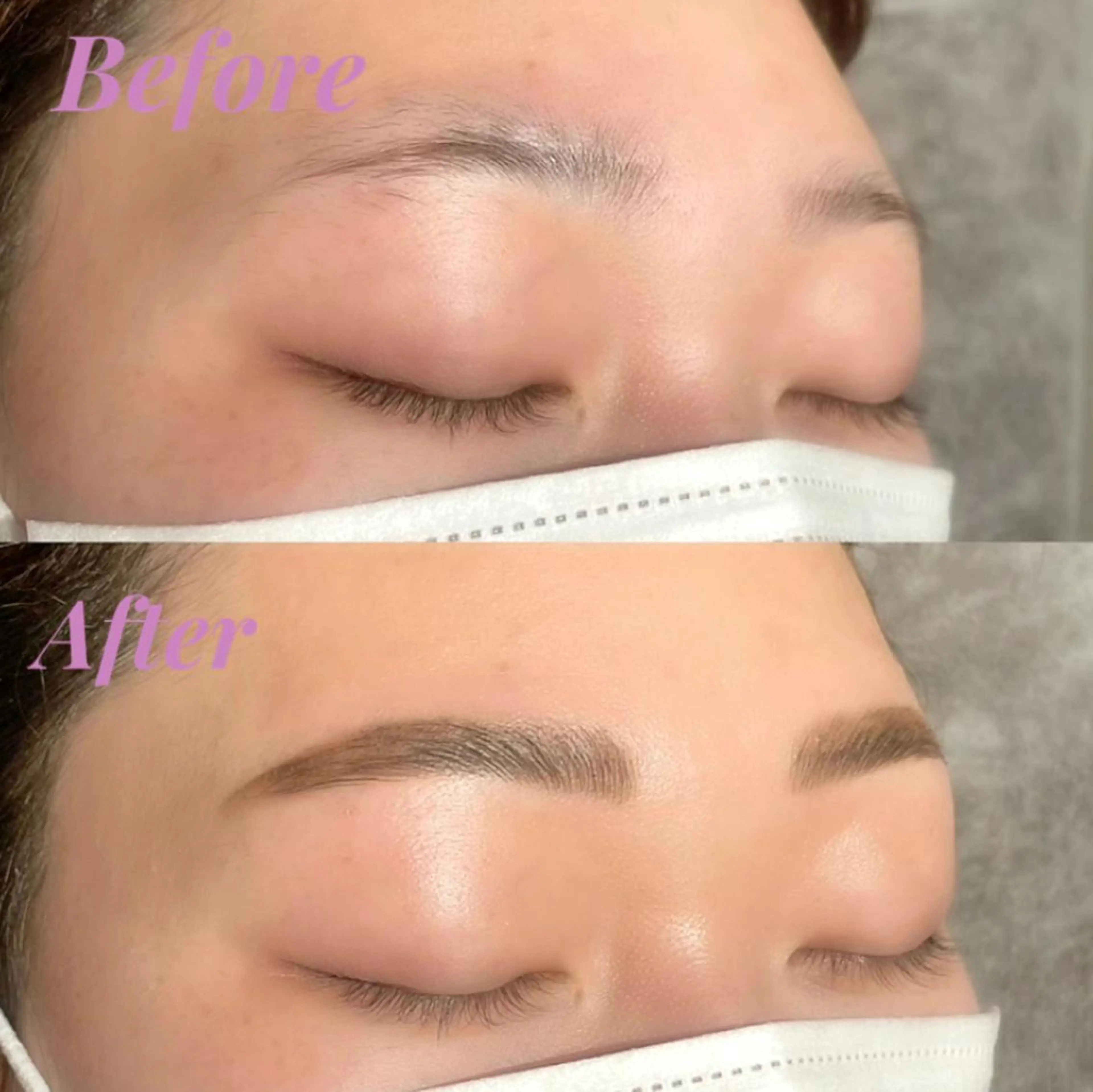 アイブロウ ハリウッドブロウリフト ワックス脱毛 その他(アイブロウ) 大阪福島韓国束感まつ げ Sayaka🤍のマツエク・マツパデザイン