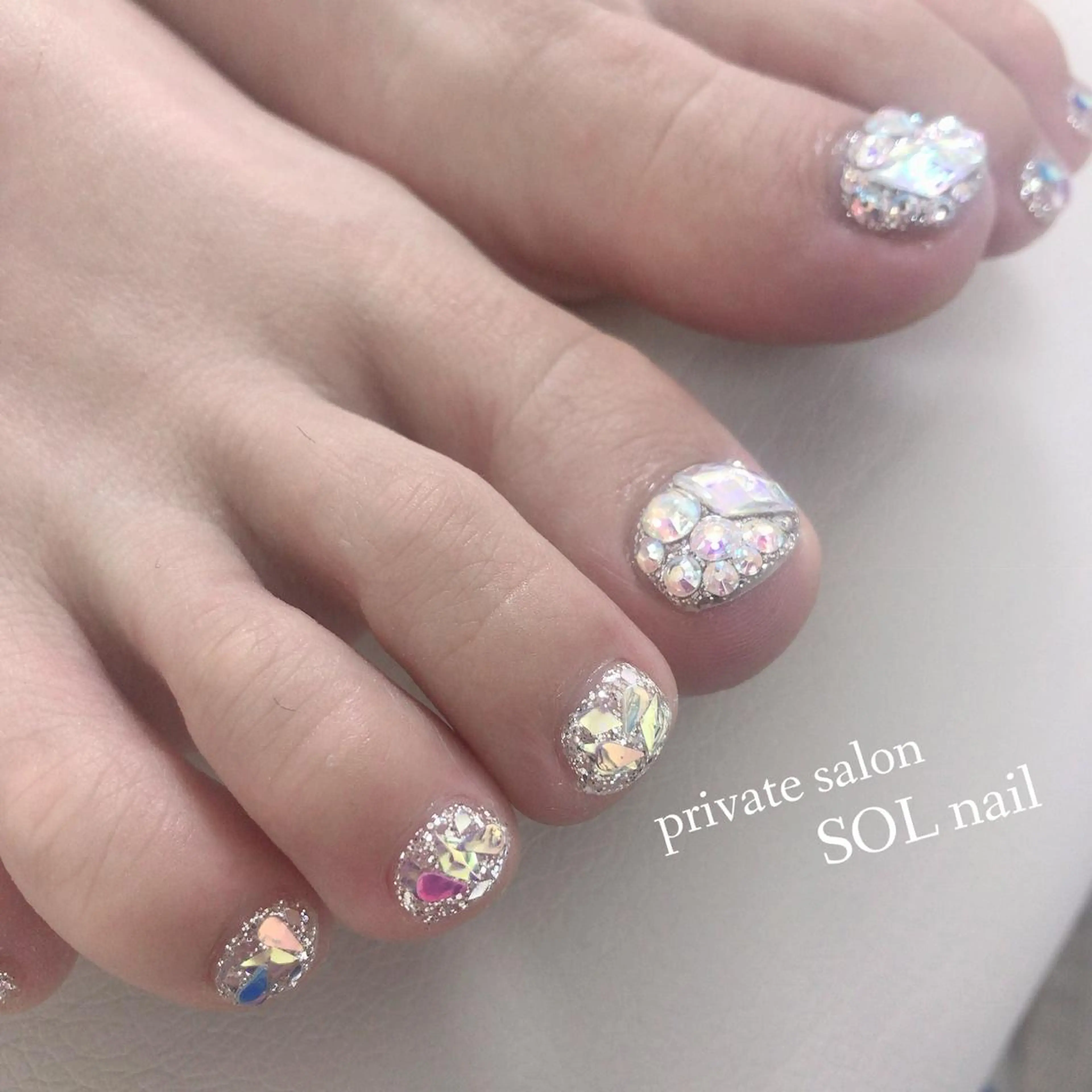 ネイル フットネイル SOL NAILのネイルデザイン
