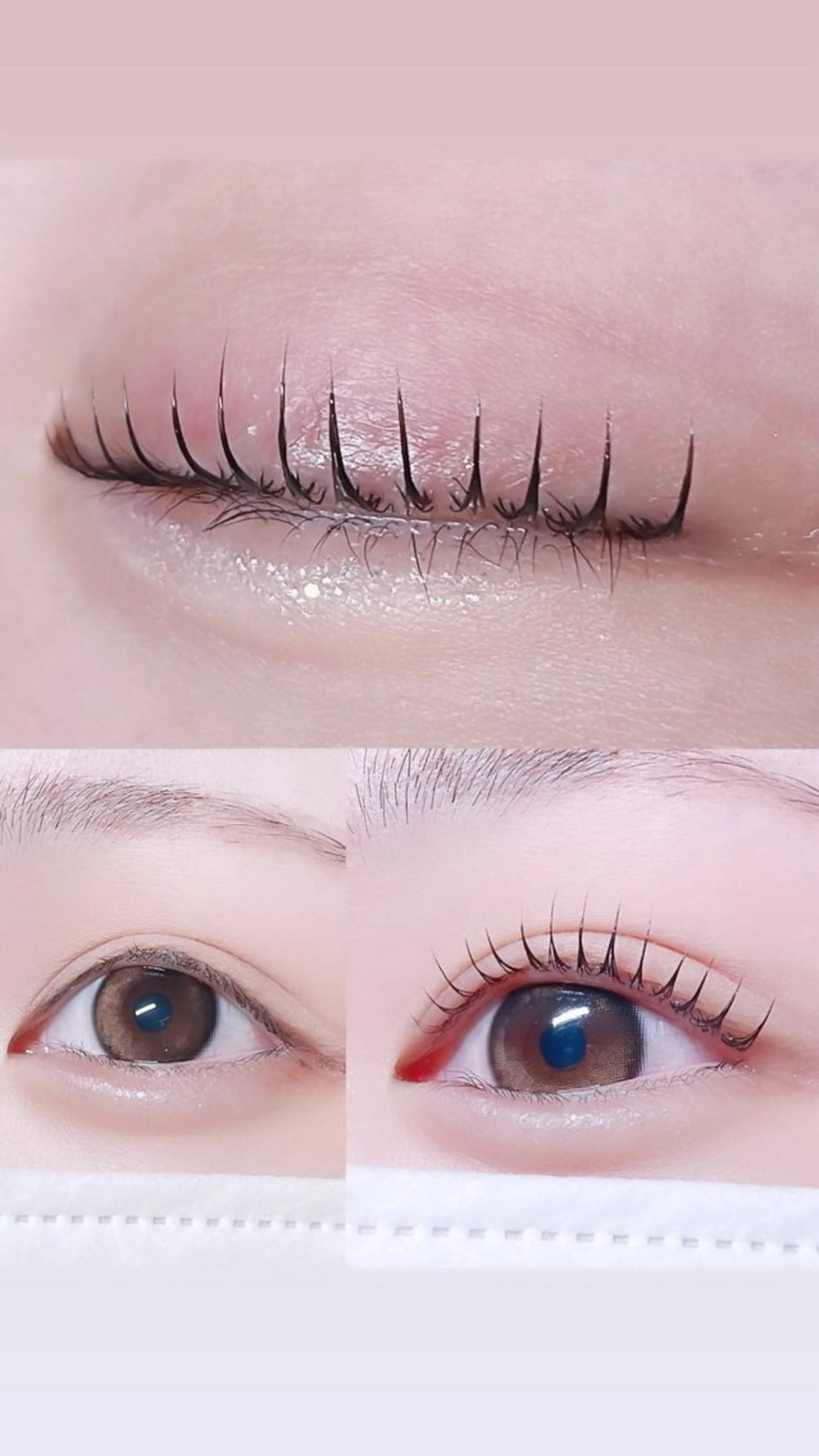 マツエク・マツパ 韓国風マツエク 一重×まつ毛パーマ ロニセラ アイラッシュのマツエク・マツパデザイン