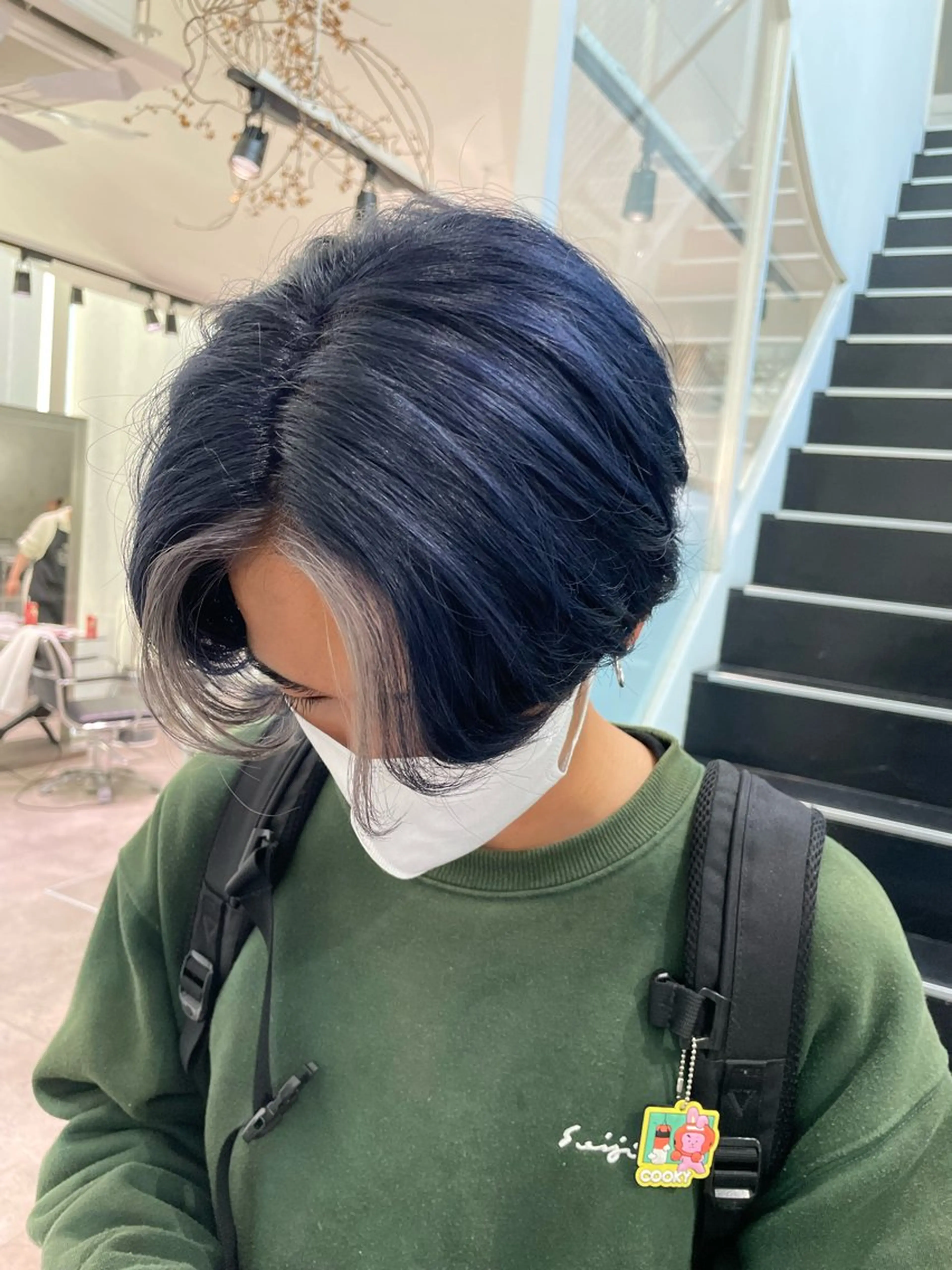 ショート オノ テンタのヘアスタイル