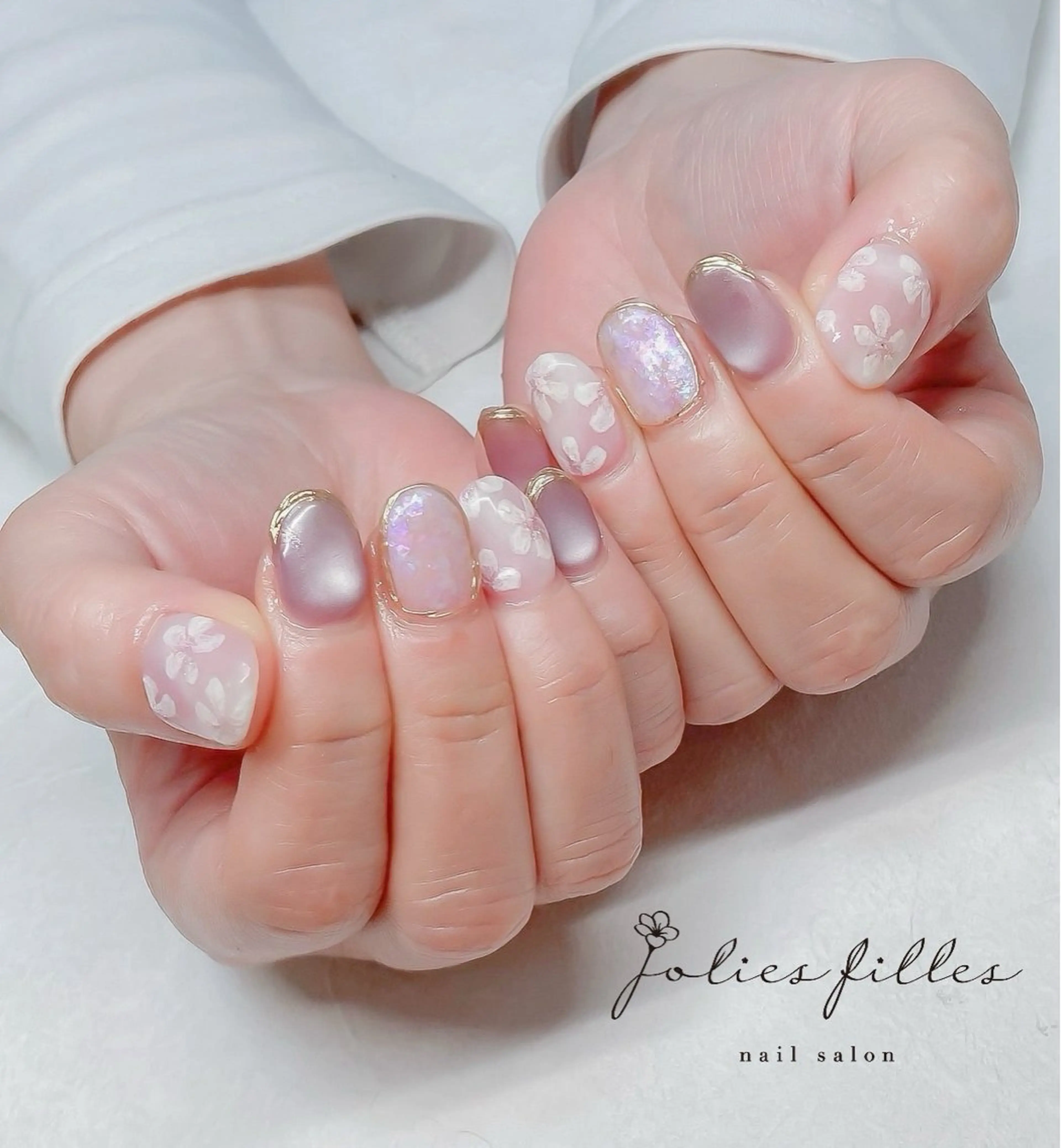 ネイル ハンドネイル ジョリフィーユ 中出のネイルデザイン