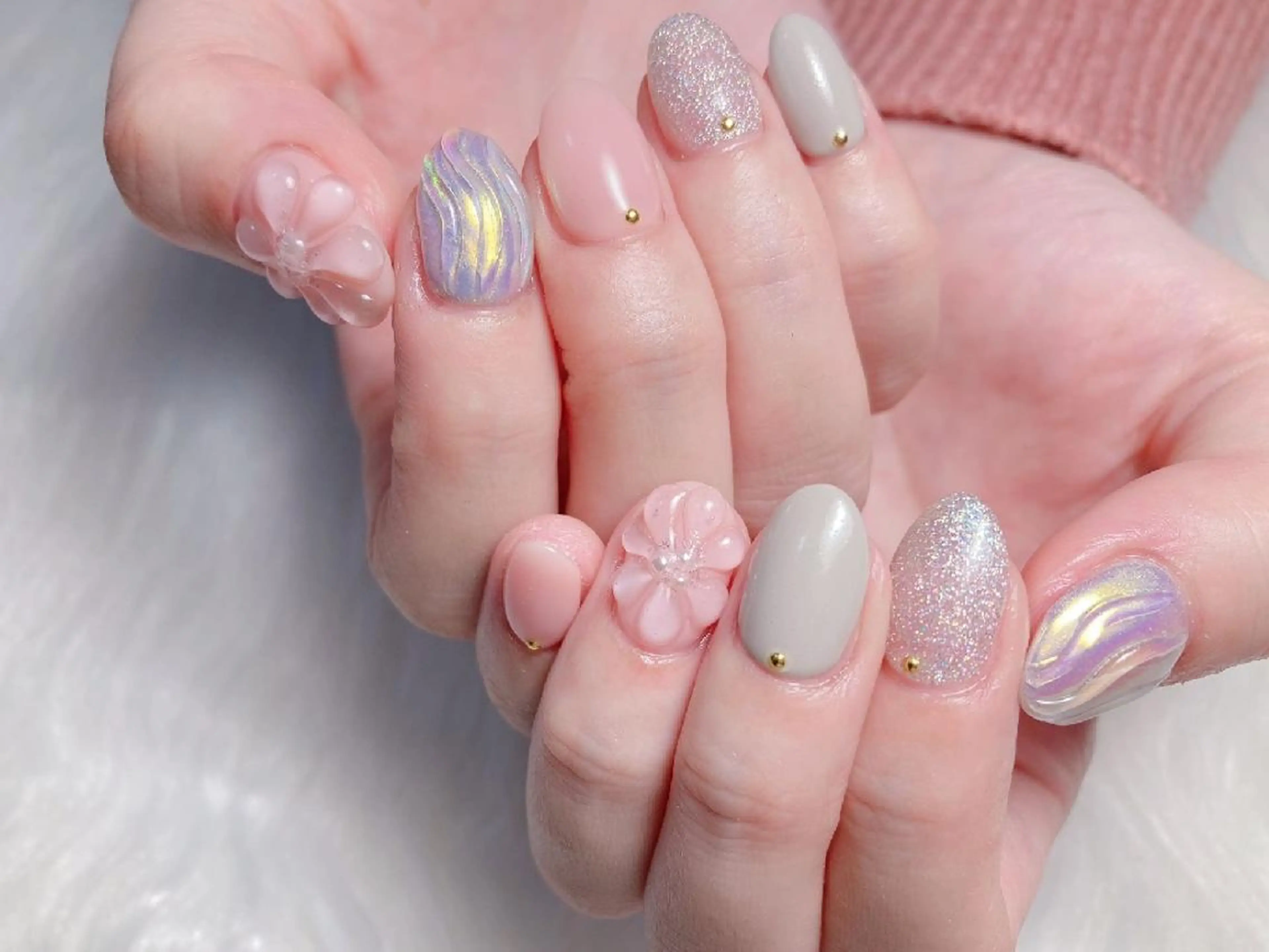 ネイル 🎀Yumi✨ ミキネイルサロン池袋のネイルデザイン