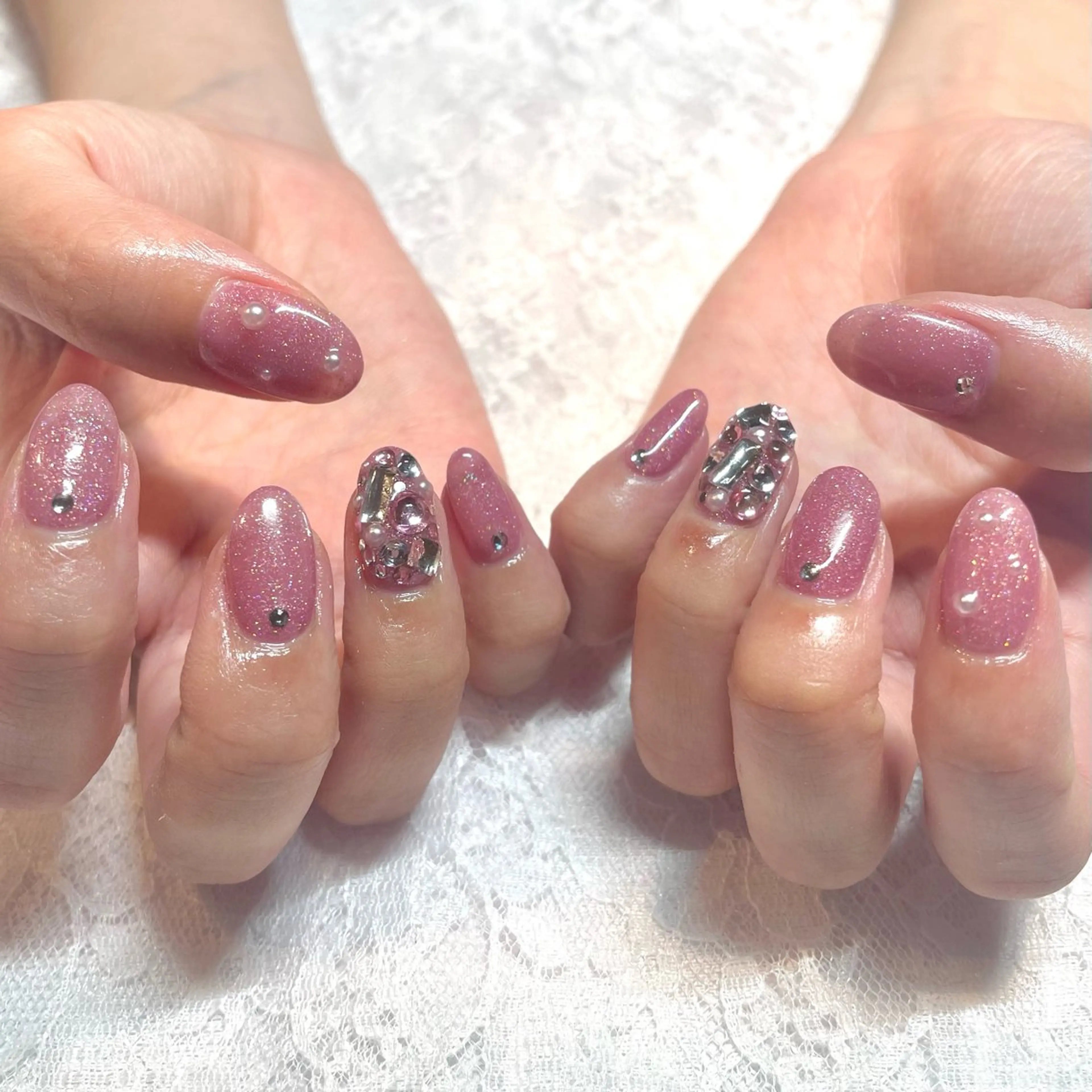 ネイル ハンドネイル Nail ヌシん家 AKANEのネイルデザイン