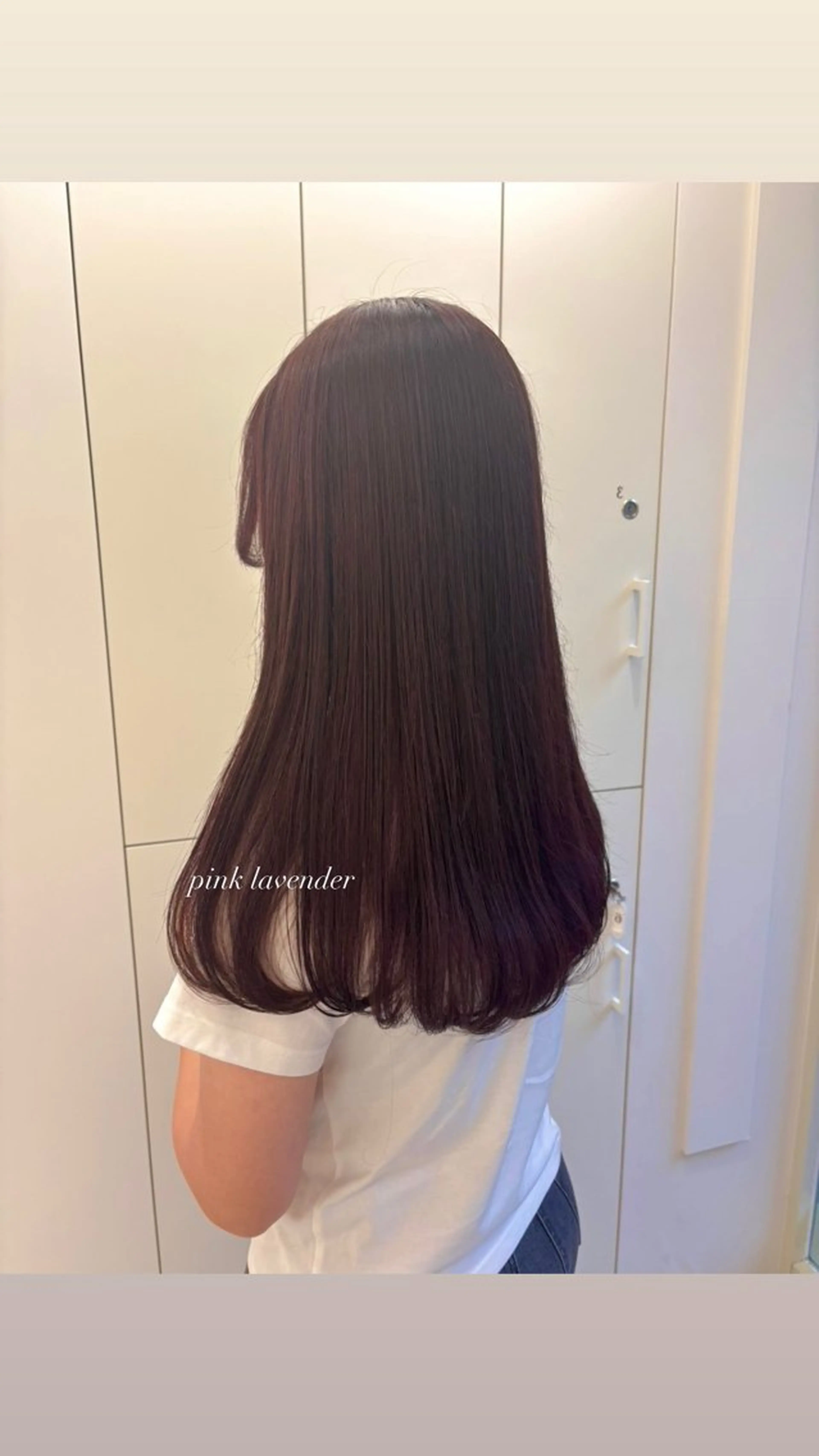 ロング ヘアカラー ParveMix 宮﨑 梨里のヘアスタイル
