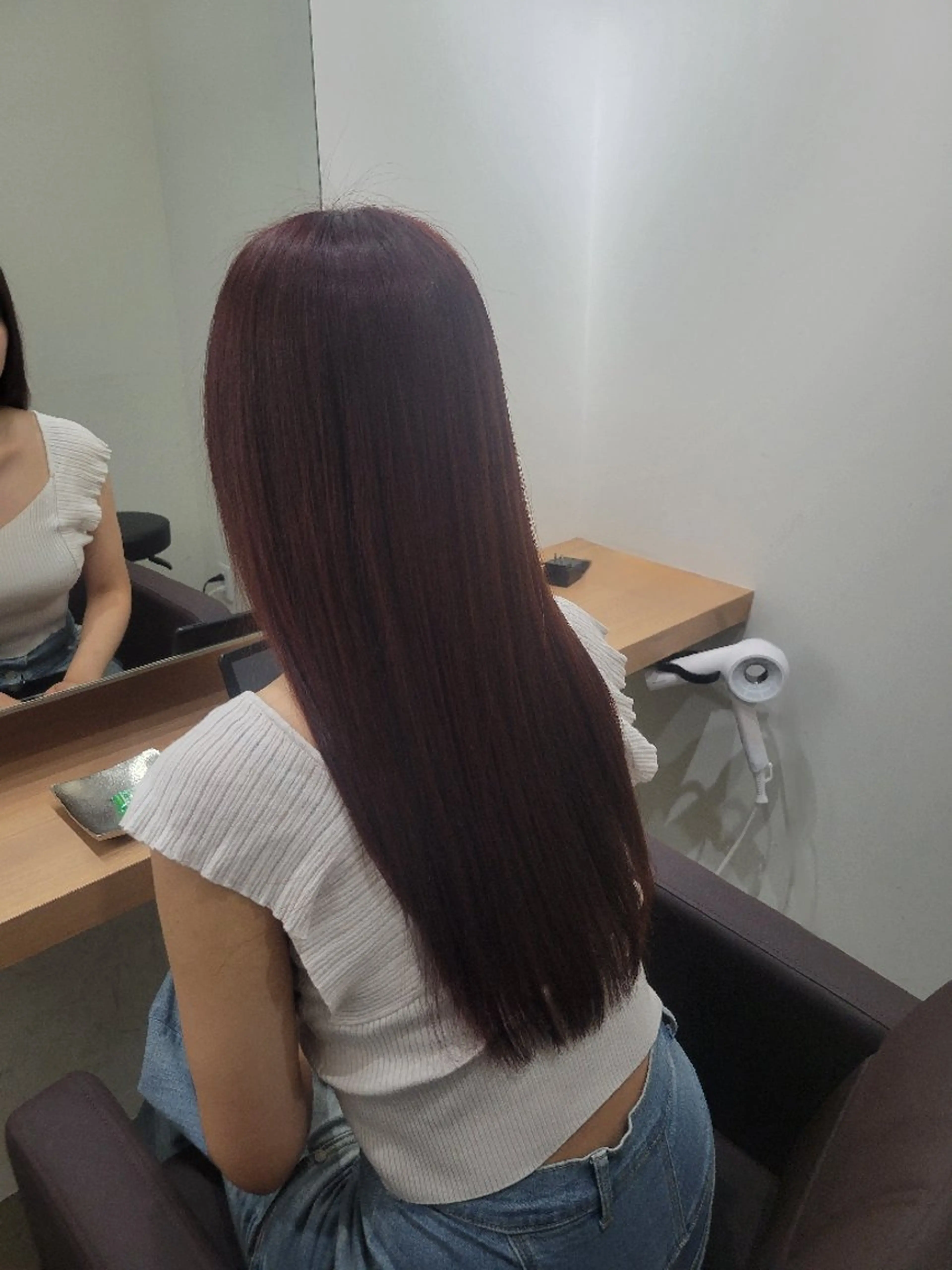 ロング ヘアカラー トリートメント attrait/ HIROKO🌺のヘアスタイル