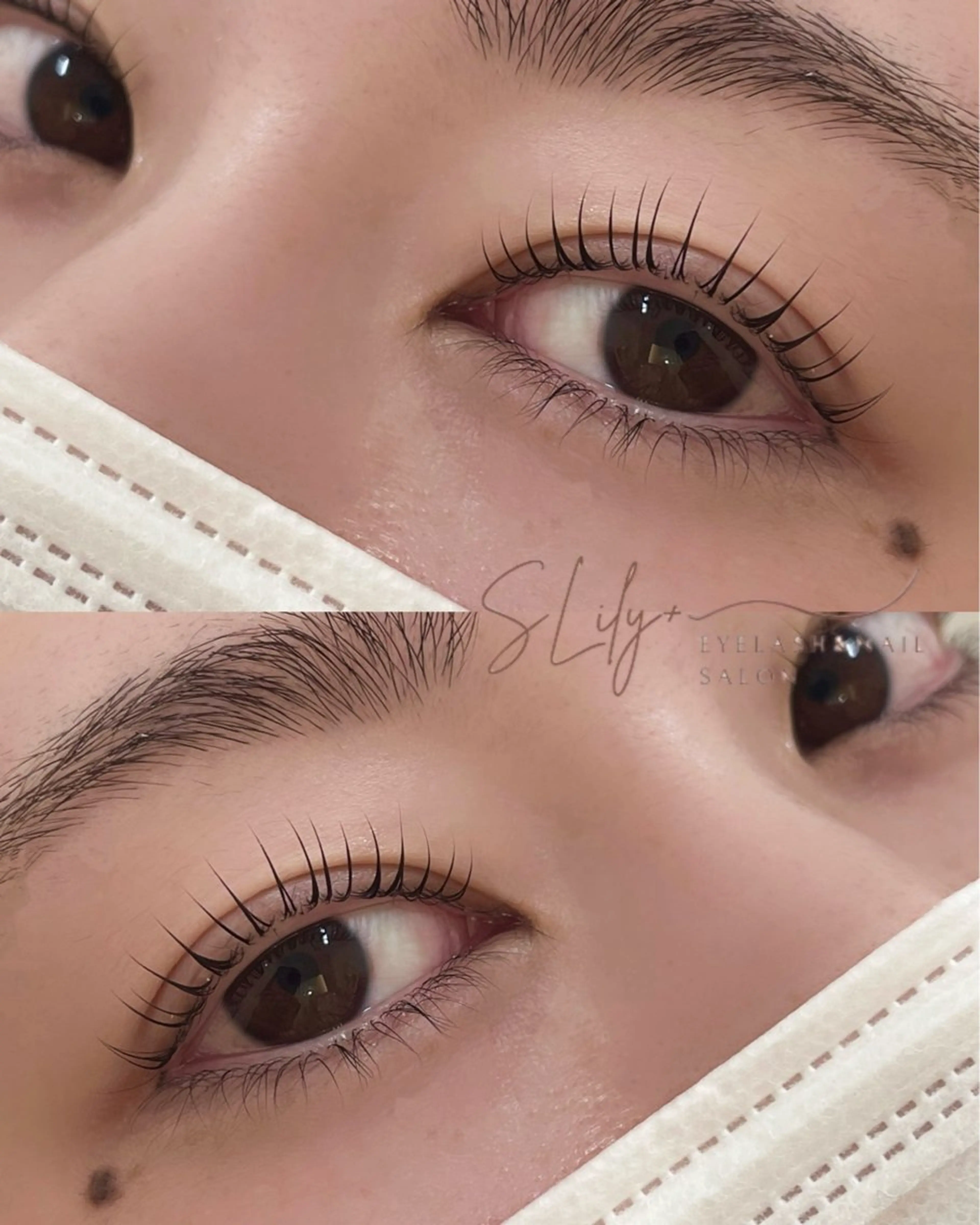 マツエク・マツパ 束感まつ毛 mina 【SLily＋】のマツエク・マツパデザイン