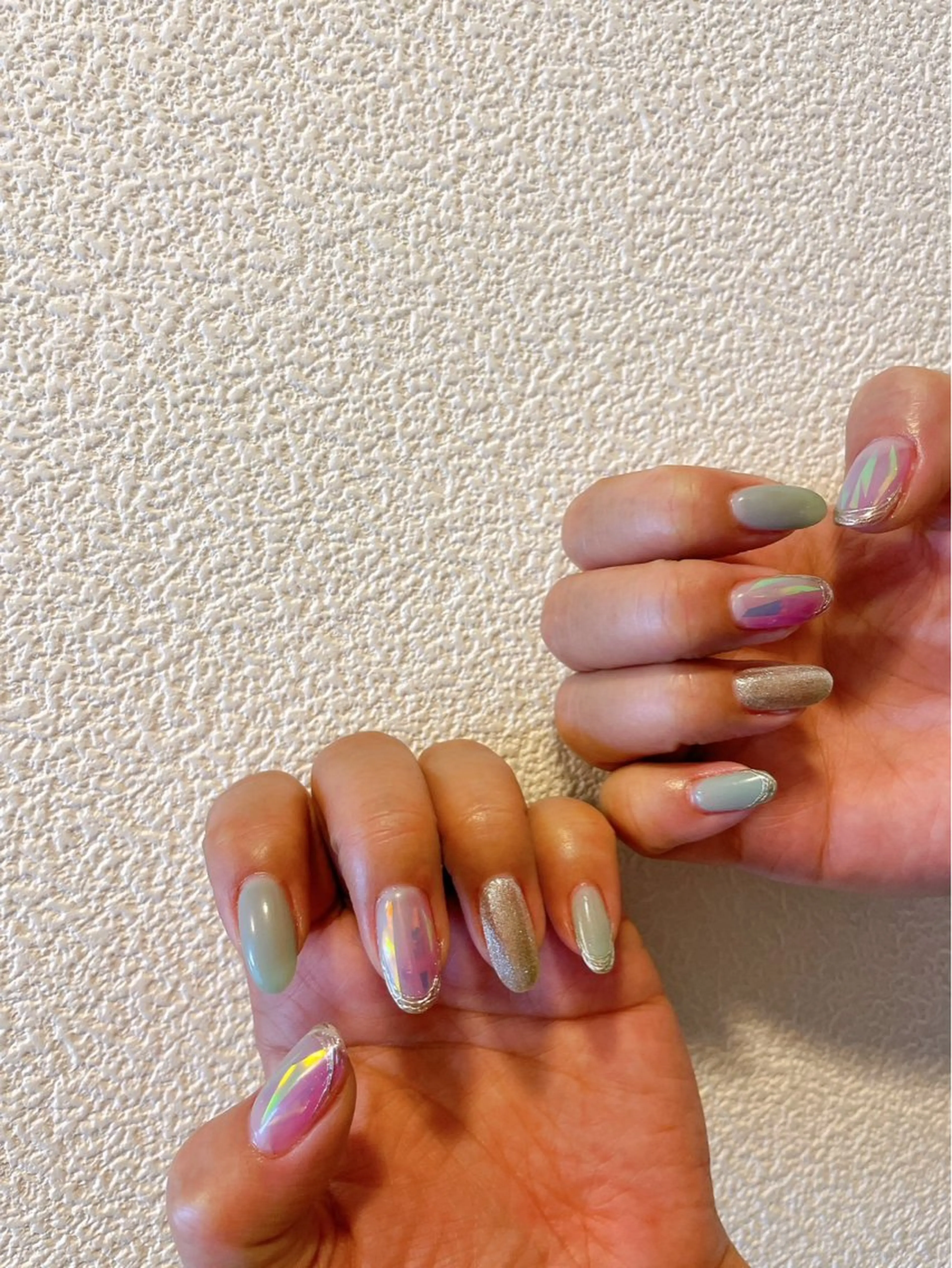 ネイル ジェルネイル メンズネイル パラジェル 春ネイル ワンホンネイル ハンドネイル kikinail 溝の口のネイルデザイン