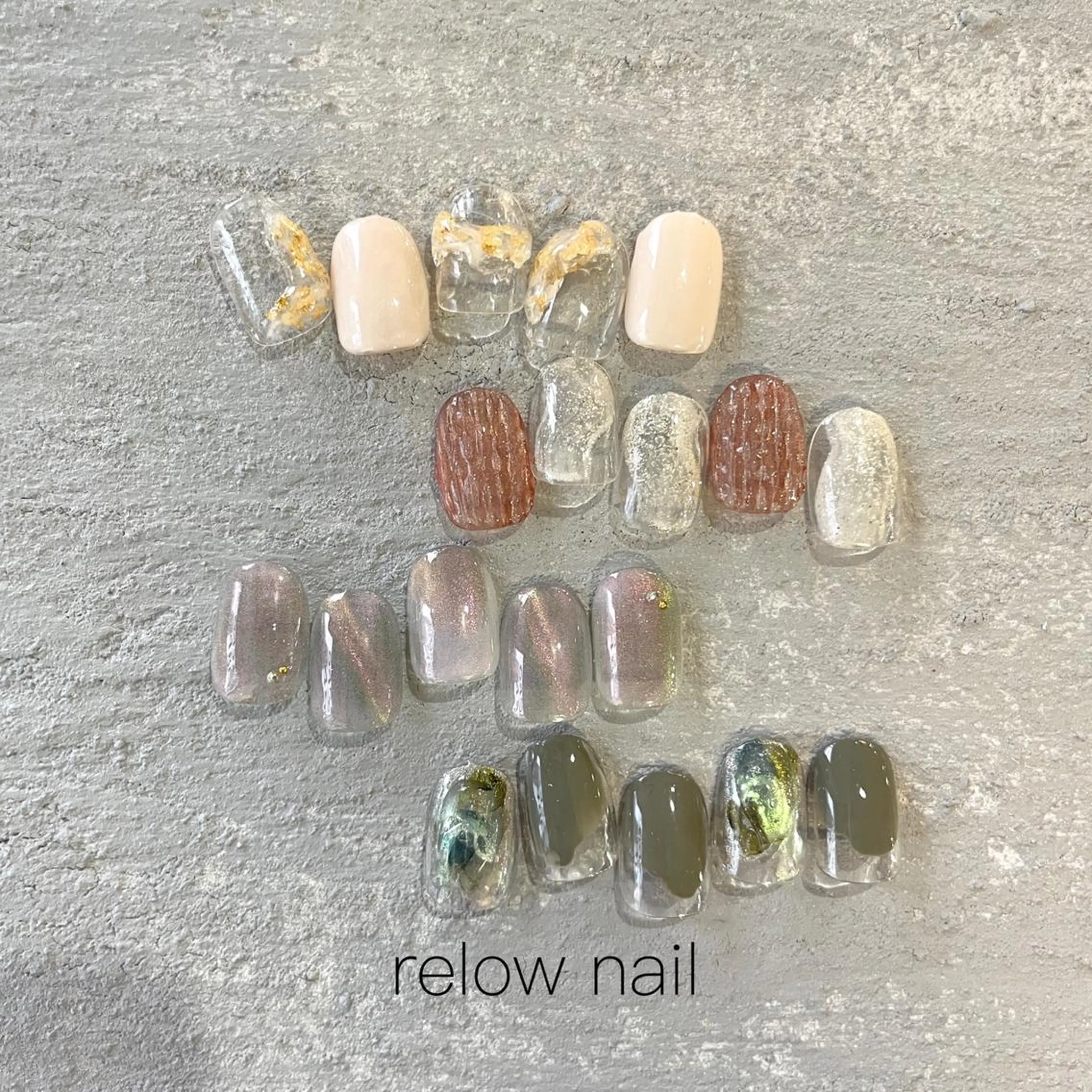 ネイル ハンドネイル 大人ワンホン キラキラ／Ayanoのネイルデザイン