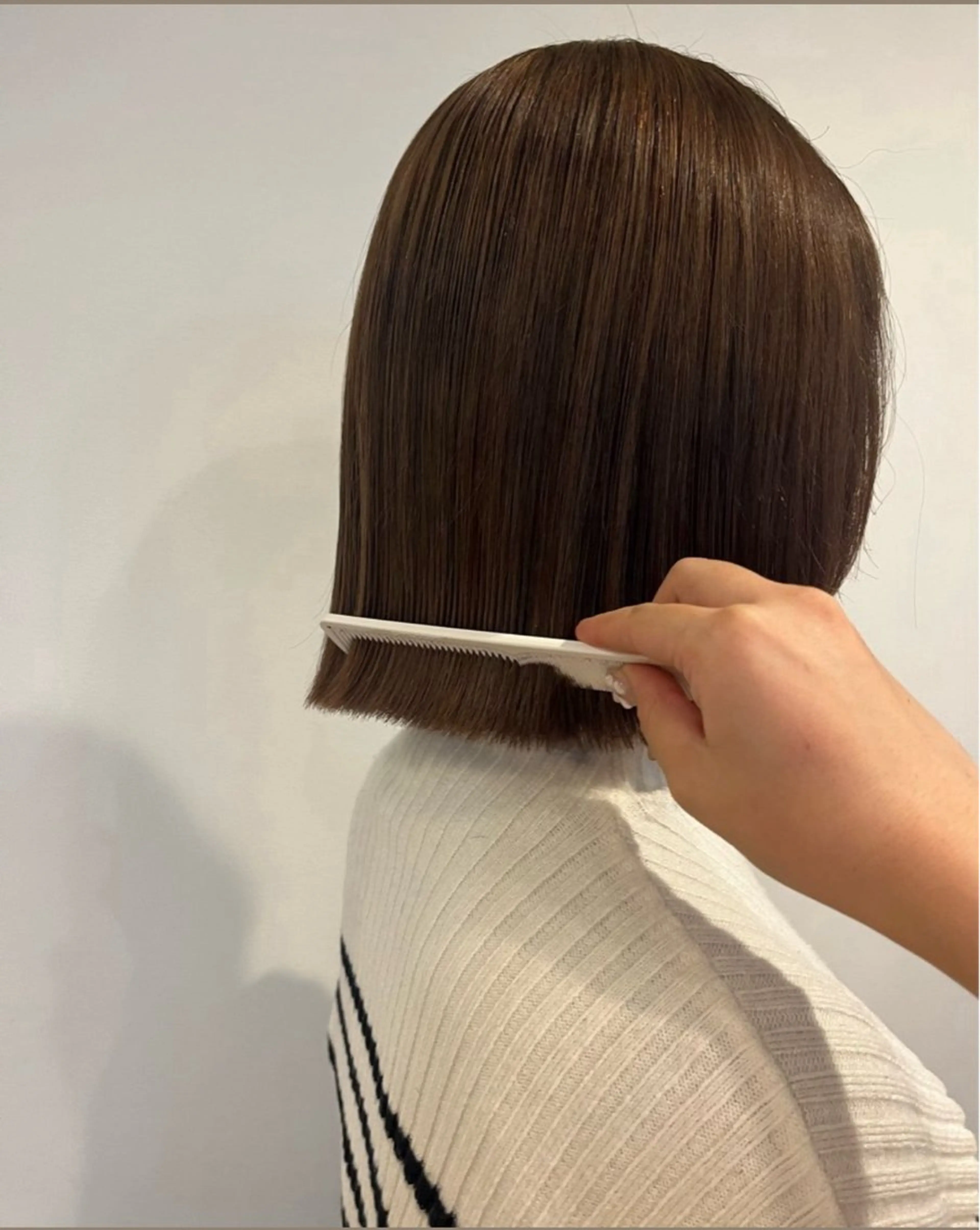 ショート ボブ オリーブ/ ナカミネアキナのヘアスタイル