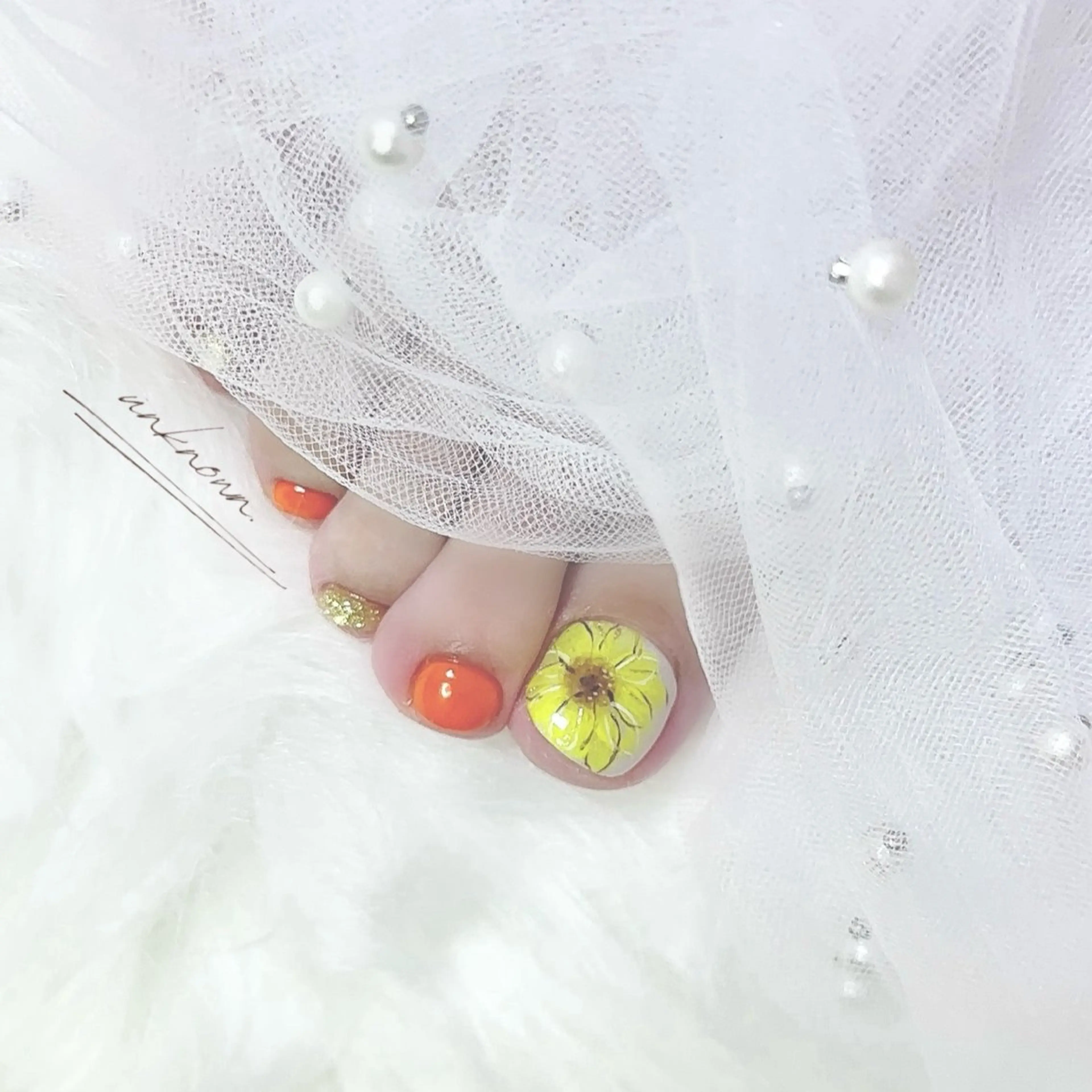 ネイル フットネイル NAiL SALON unknown.のネイルデザイン