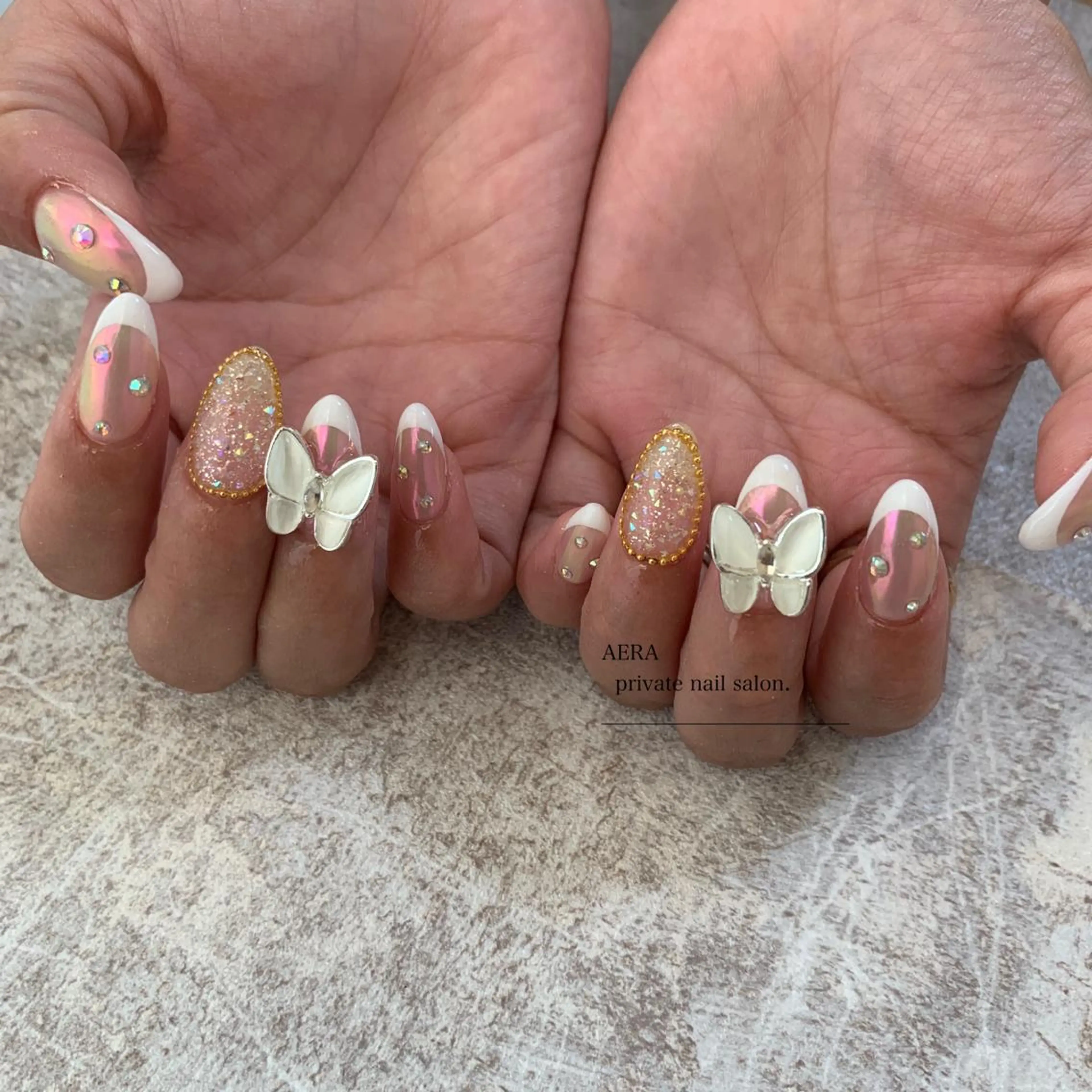 ネイル AERA nail shino🐱⸝꙳のネイルデザイン