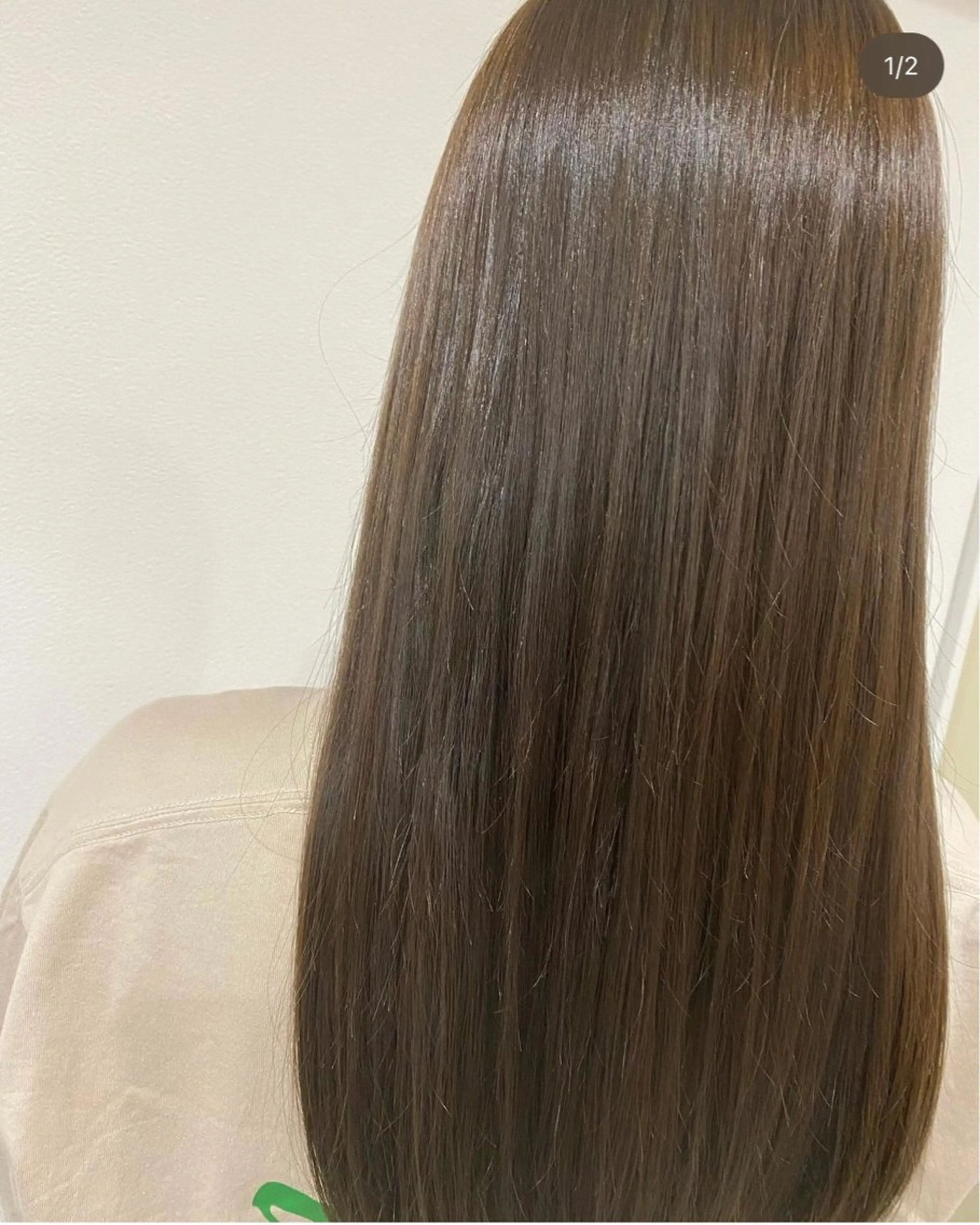 ロング トリートメント 東村 桃花のヘアスタイル