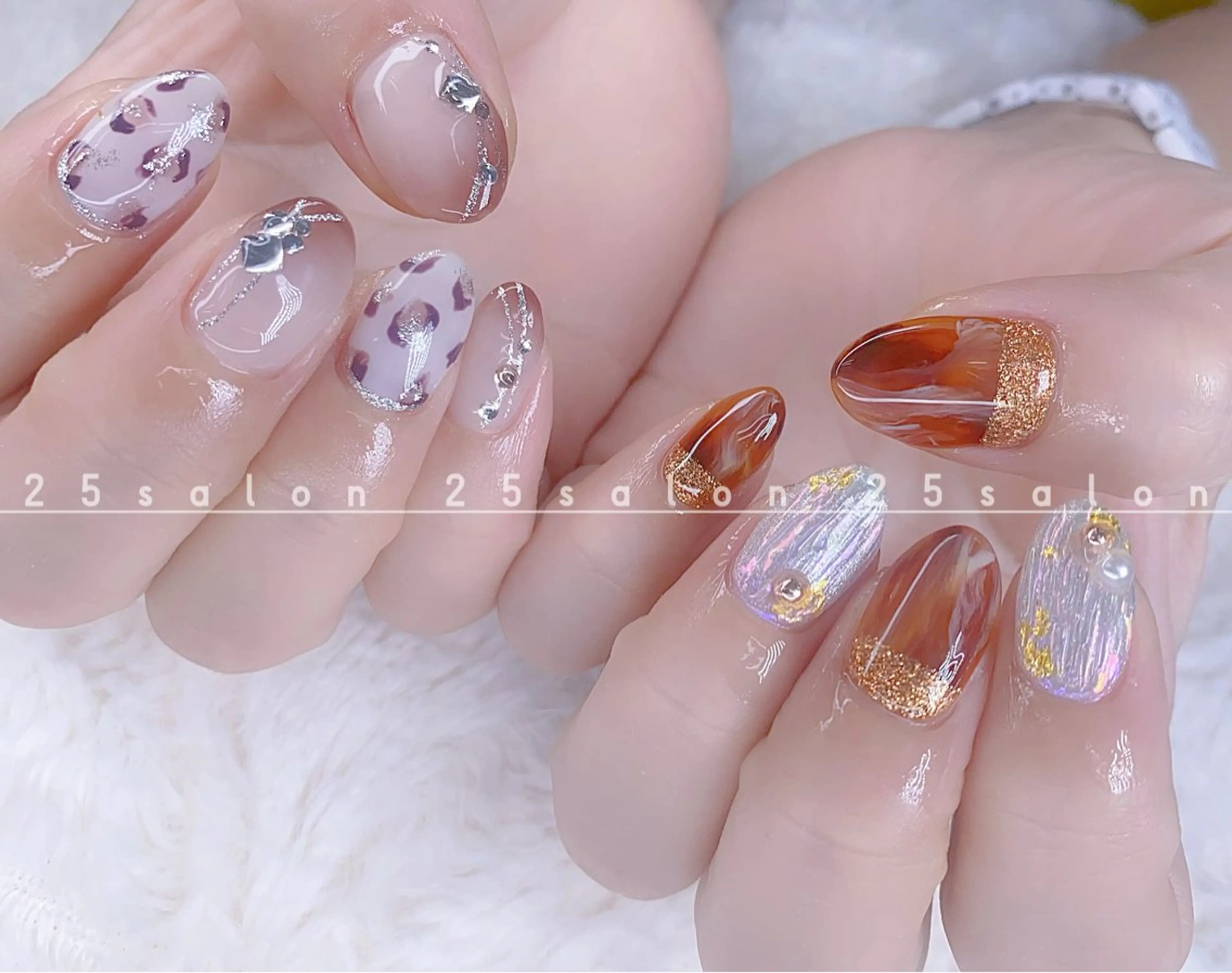 ネイル オーロラネイル チークネイル フットネイル フレンチネイル ジェルネイル 2 5のマツエク・マツパデザイン