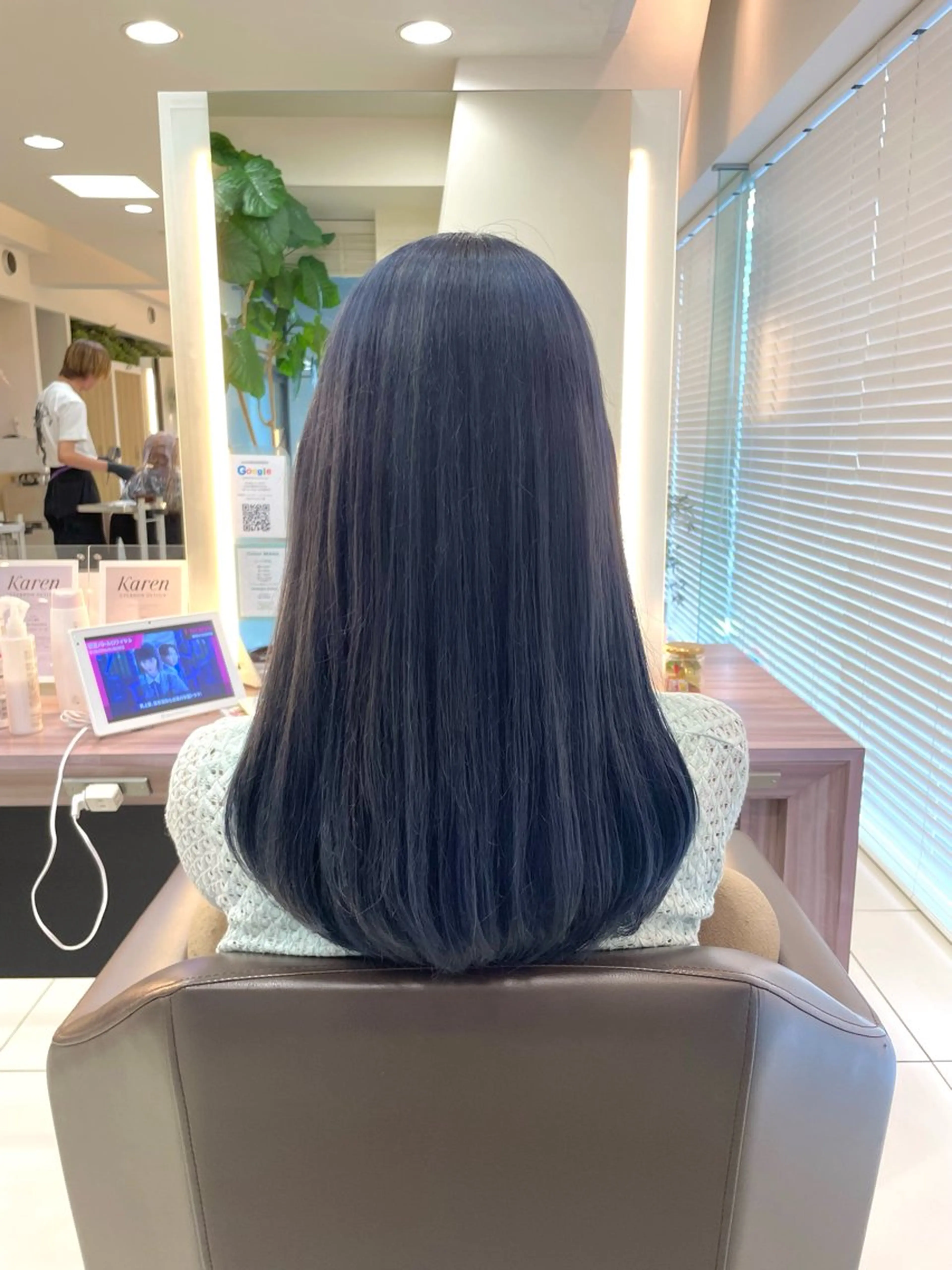 ロング カラー ヘッドスパ/ 鎌倉 アズサのヘアスタイル